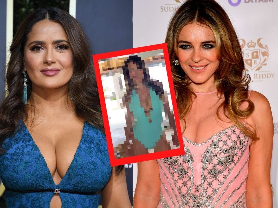 Salma Hayek und Liz Hurley.