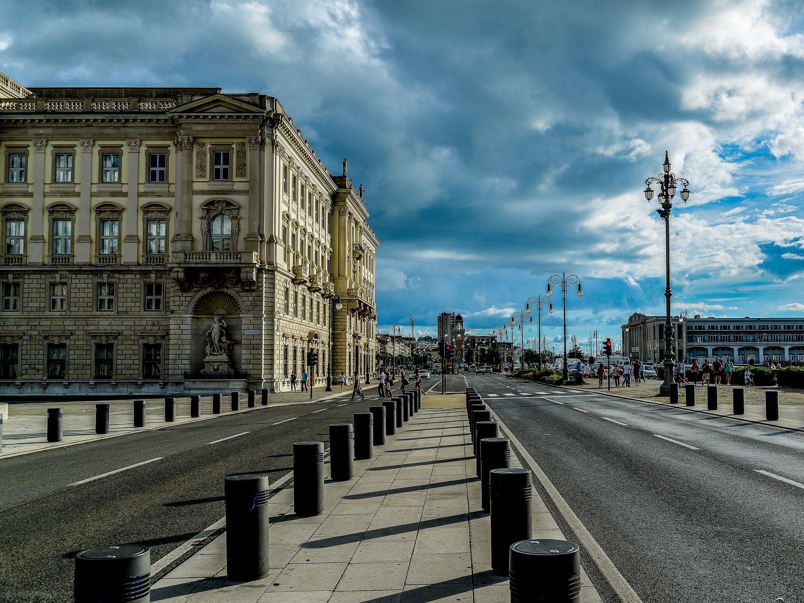 Die Architektur Triests erinnert an Wien.