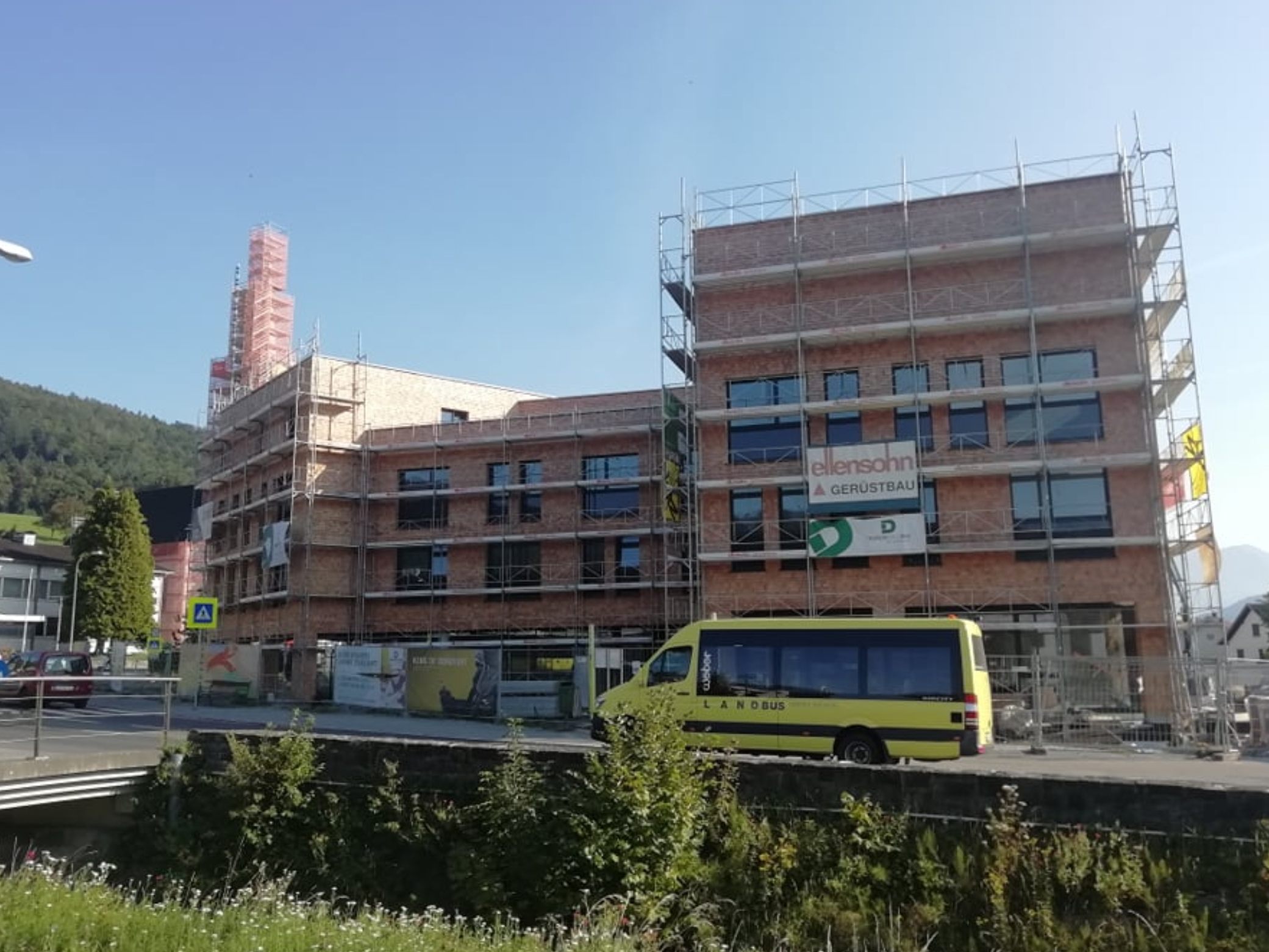 Noch in diesem Jahr ist die Fertigstellung der DorfMitte in Weiler geplant Noch in diesem Jahr ist die Fertigstellung der DorfMitte in Weiler geplant