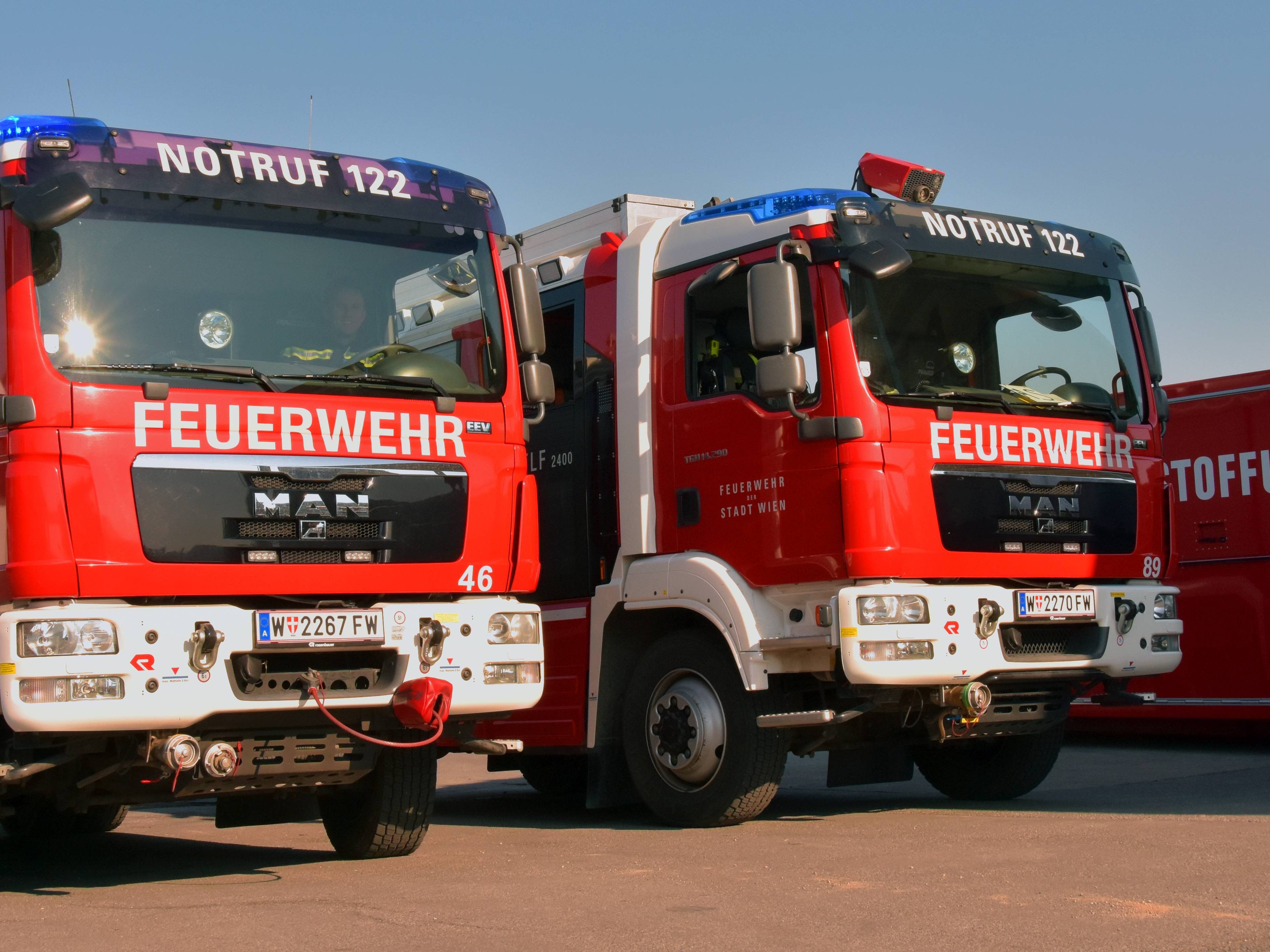 Ein Schadstoffaustritt in Simmering hielt die Feuerwehr Montagnacht in Atem Ein Schadstoffaustritt in Simmering hielt die Feuerwehr Montagnacht in Atem