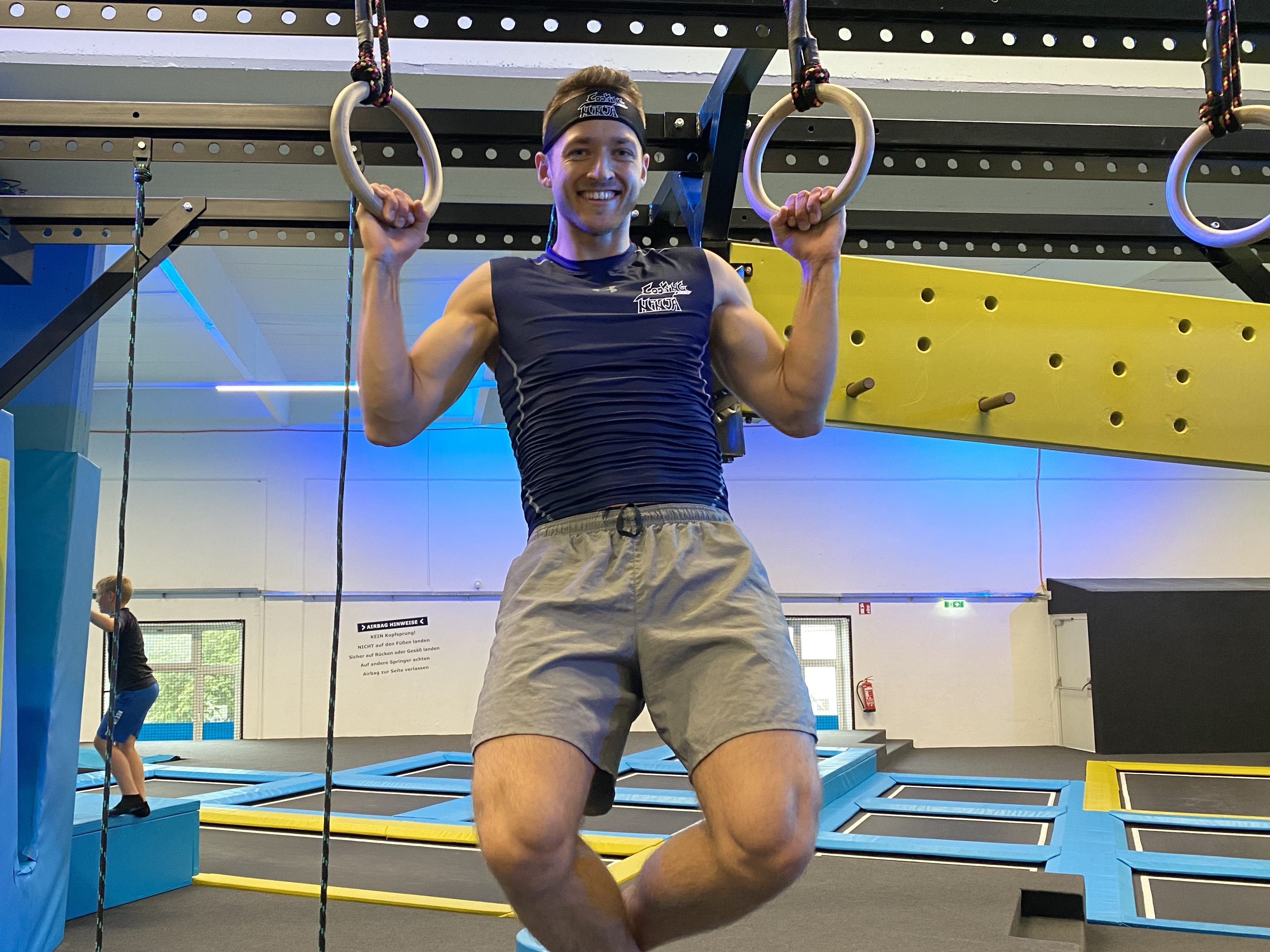 Patrik Walder beim Training Patrik Walder beim Training