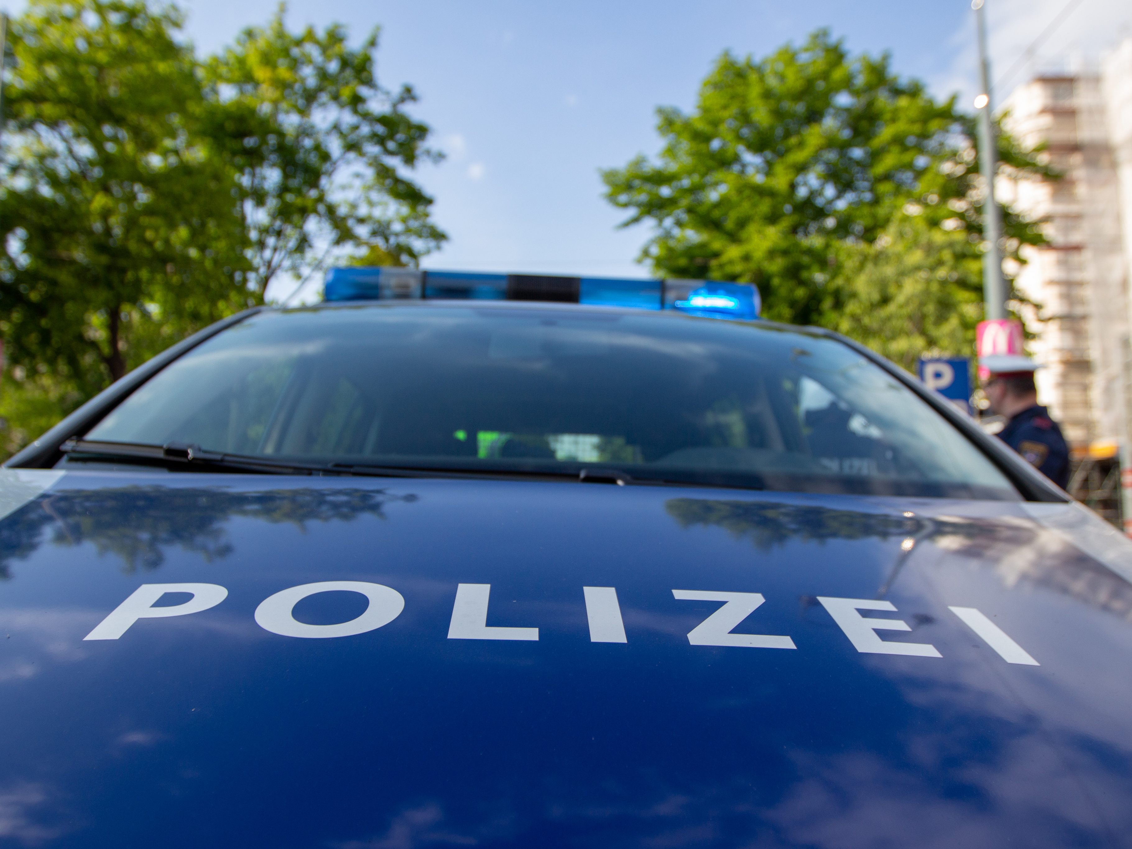 Polizei-Einsatz in Wien-Penzing.