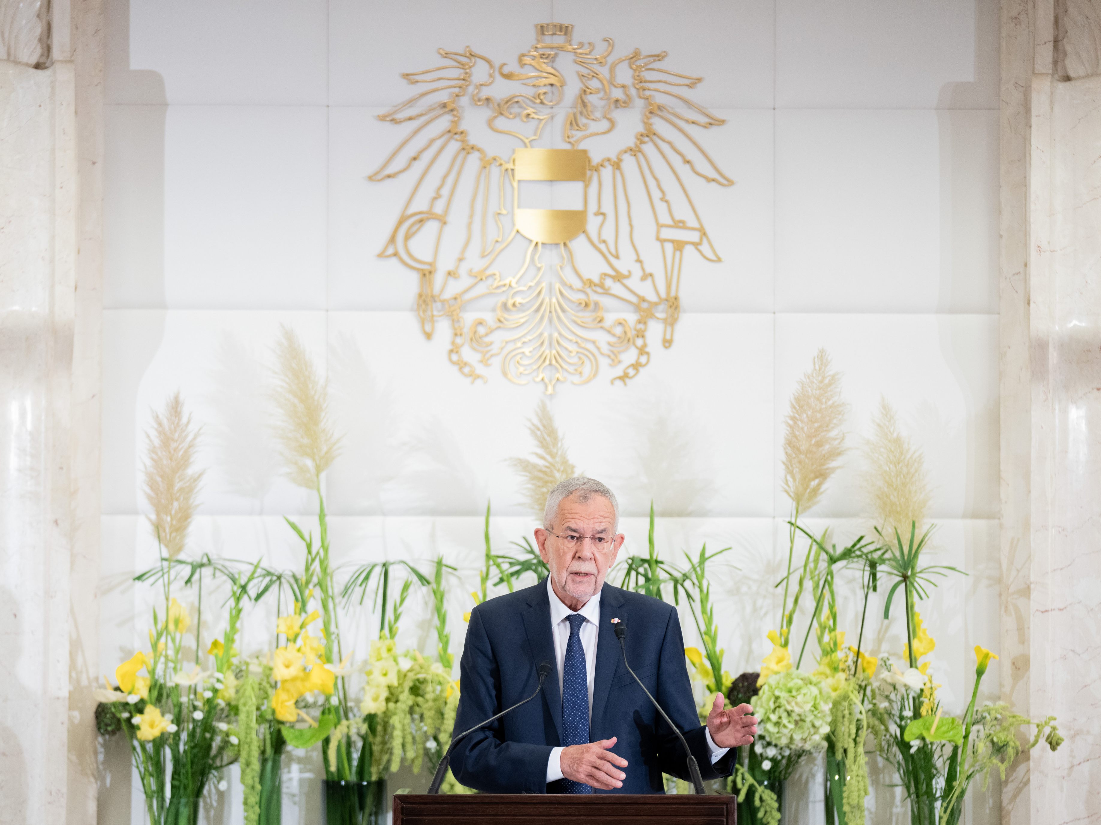 Der Bundespräsident im Rahmen eines Festvortrags zum Verfassungstag.