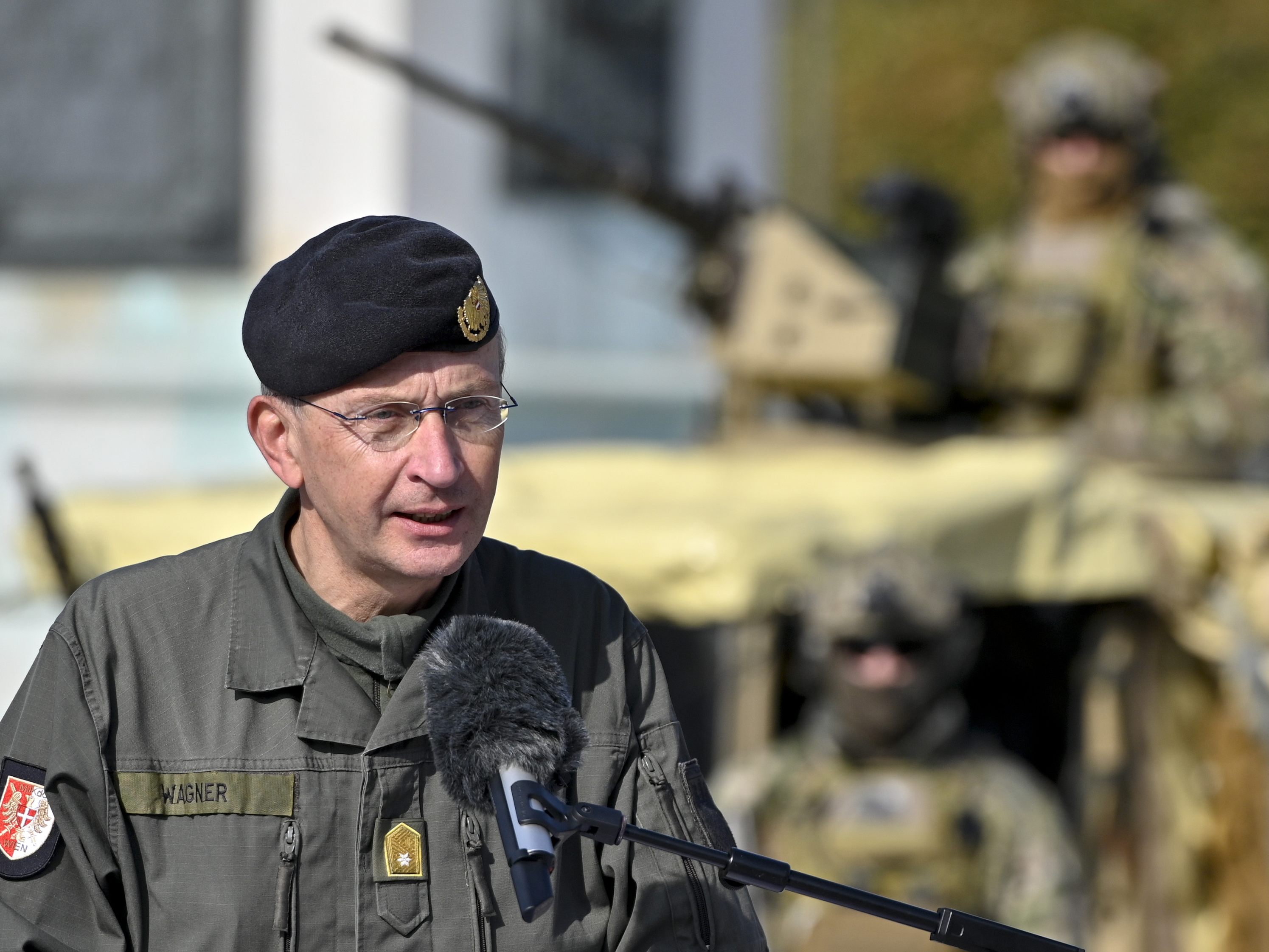 Brigadier Kurt Wagner, Militärkommandant von Wien.