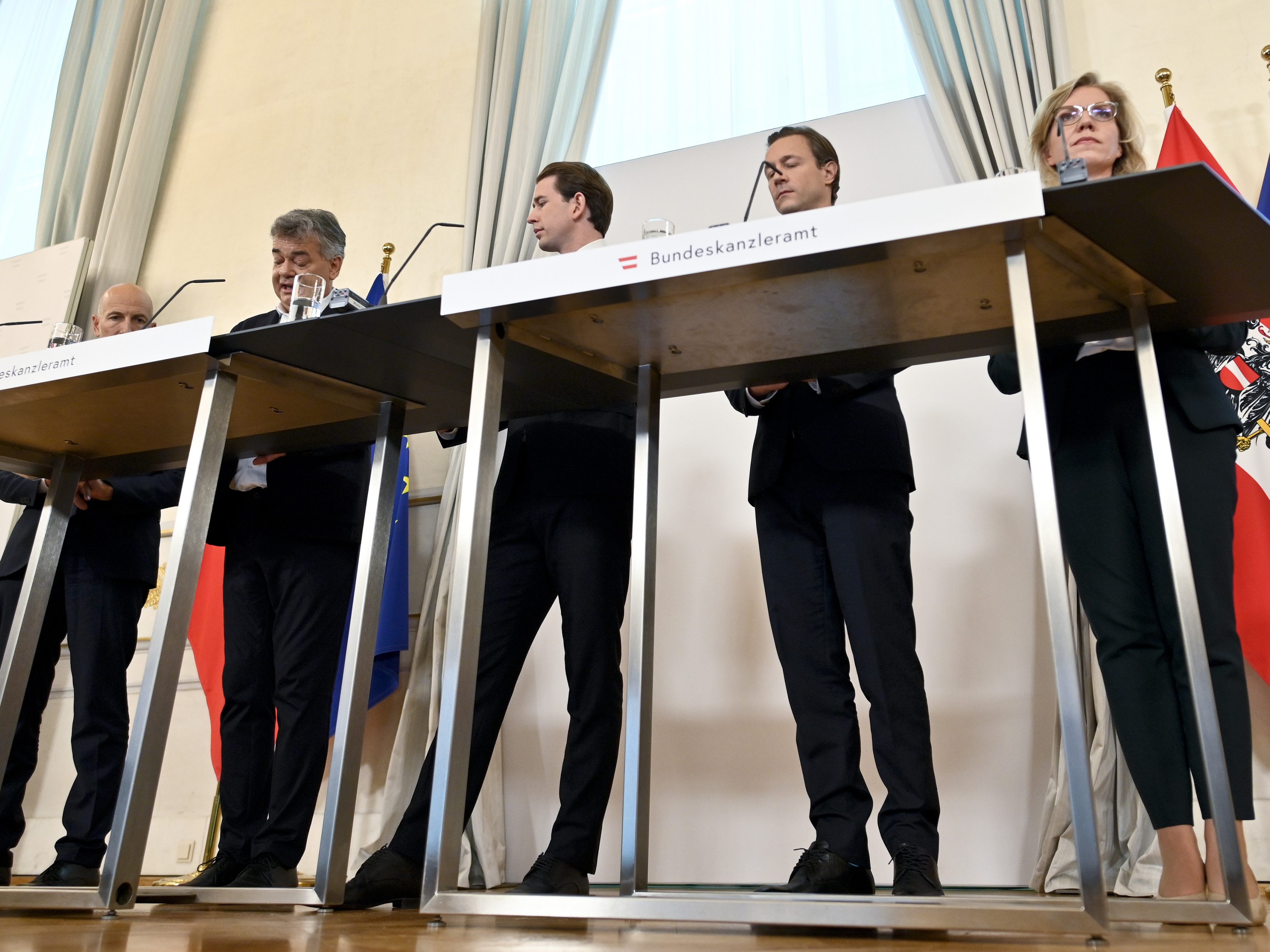 Die Pressekonferenz zur Steuerreform ging am Wochenende über die Bühne. Die Pressekonferenz zur Steuerreform ging am Wochenende über die Bühne.