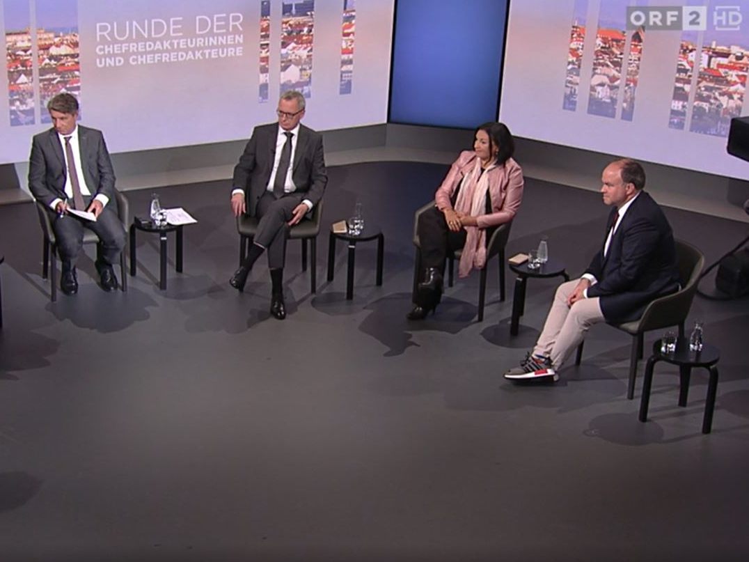 Runde der Chefredakteurinnen und Chefredakteure