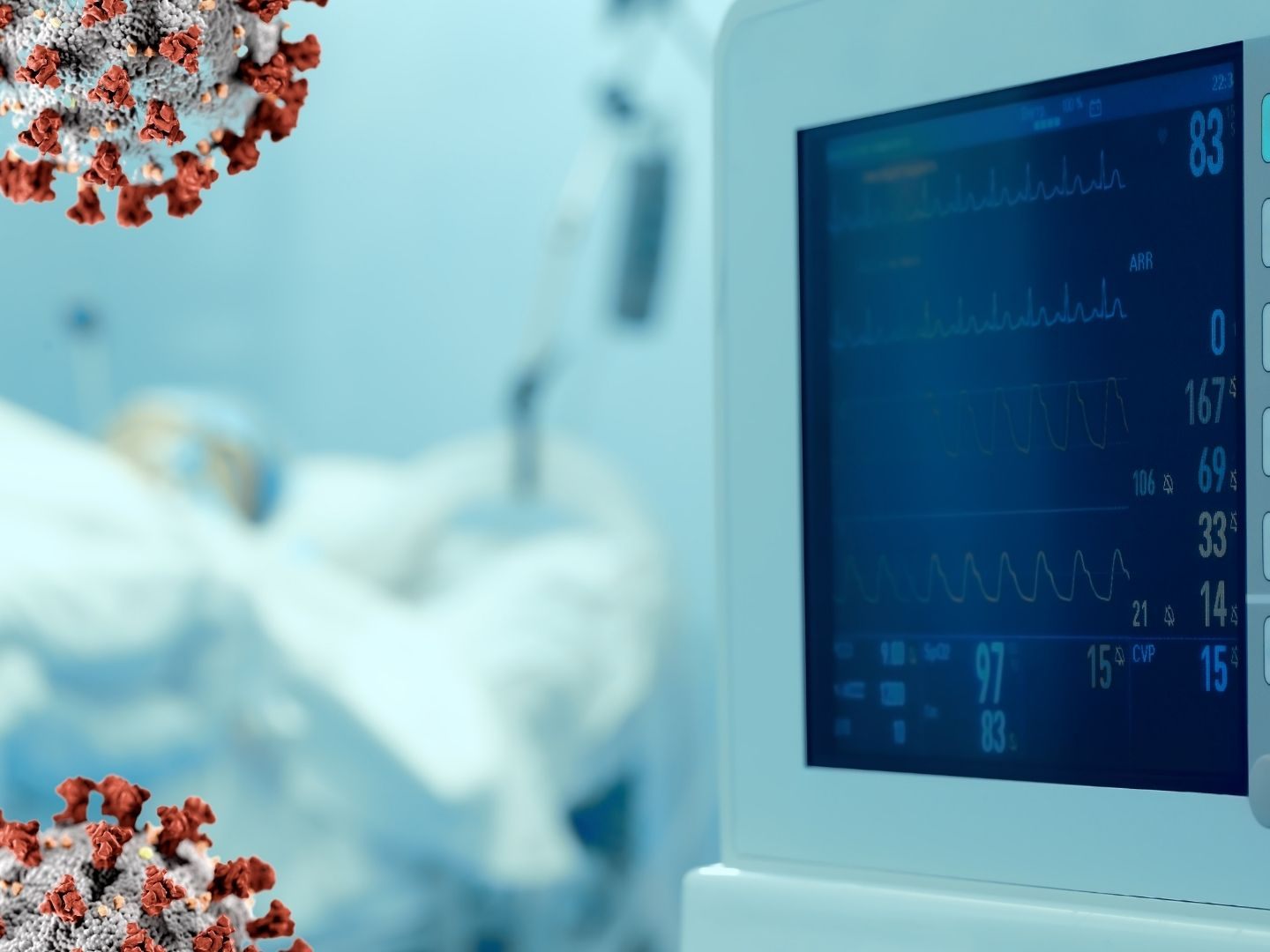 Obwohl die Zahl der Neuinfektionen sinken, nimmt die Zahl der Covid-Patienten zu. Obwohl die Zahl der Neuinfektionen sinken, nimmt die Zahl der Covid-Patienten zu.