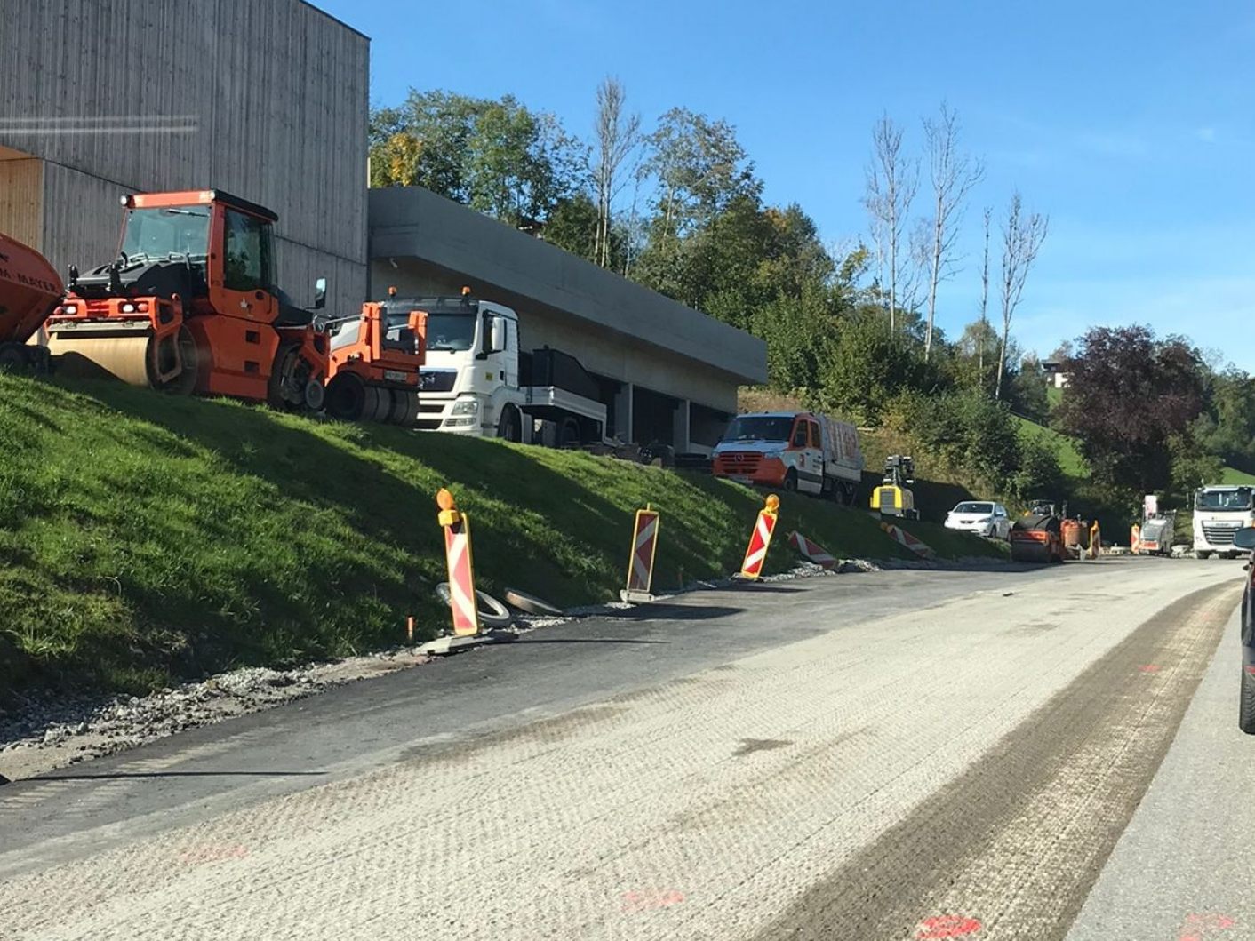 Von Montag auf Dienstag wird auf der L200 zwischen Müselbach und Alberschwende gesperrt.