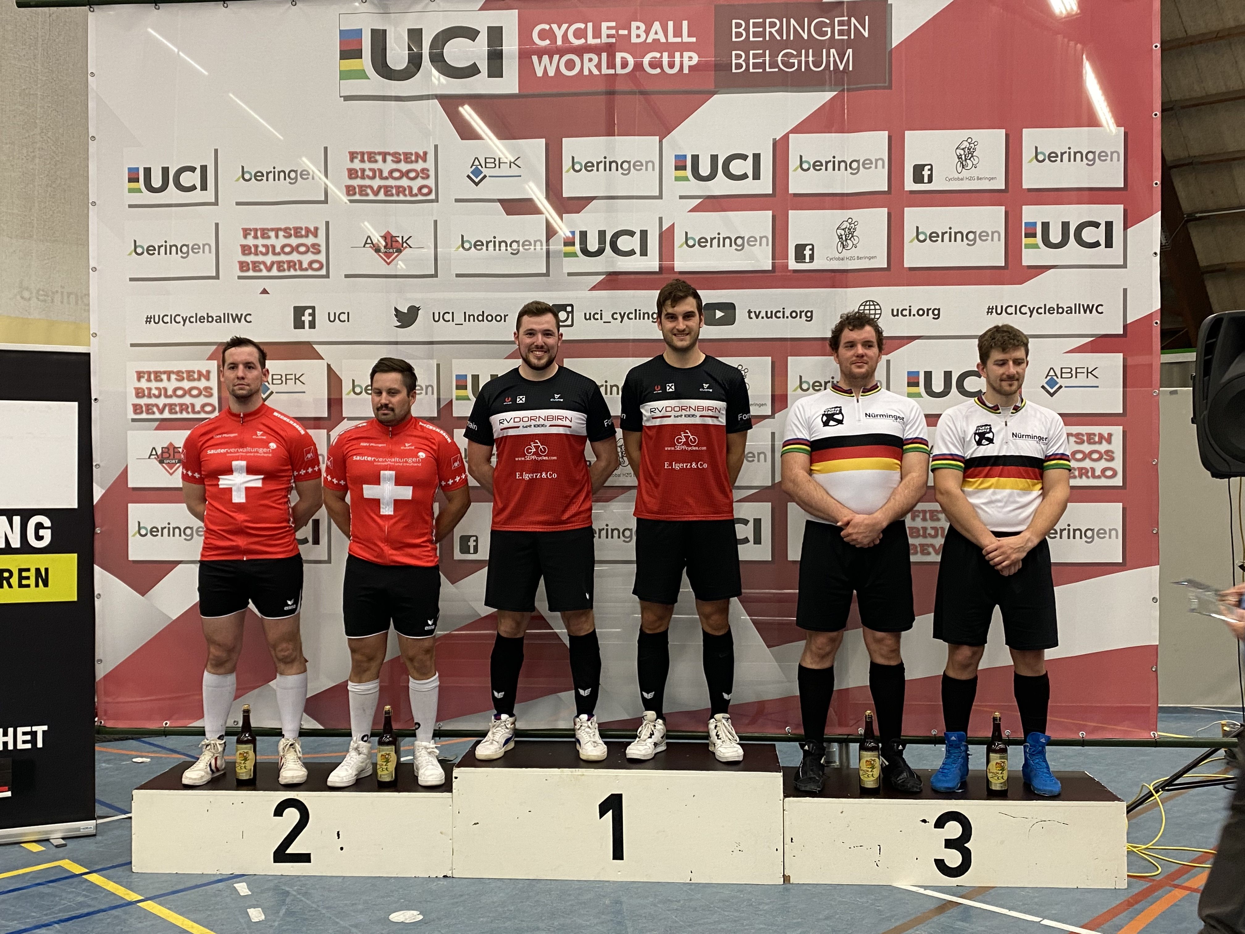Dornbirns Radballer konnten auch beim zweiten Weltcup-Turnier in Belgien überzeugen und siegten souverän.