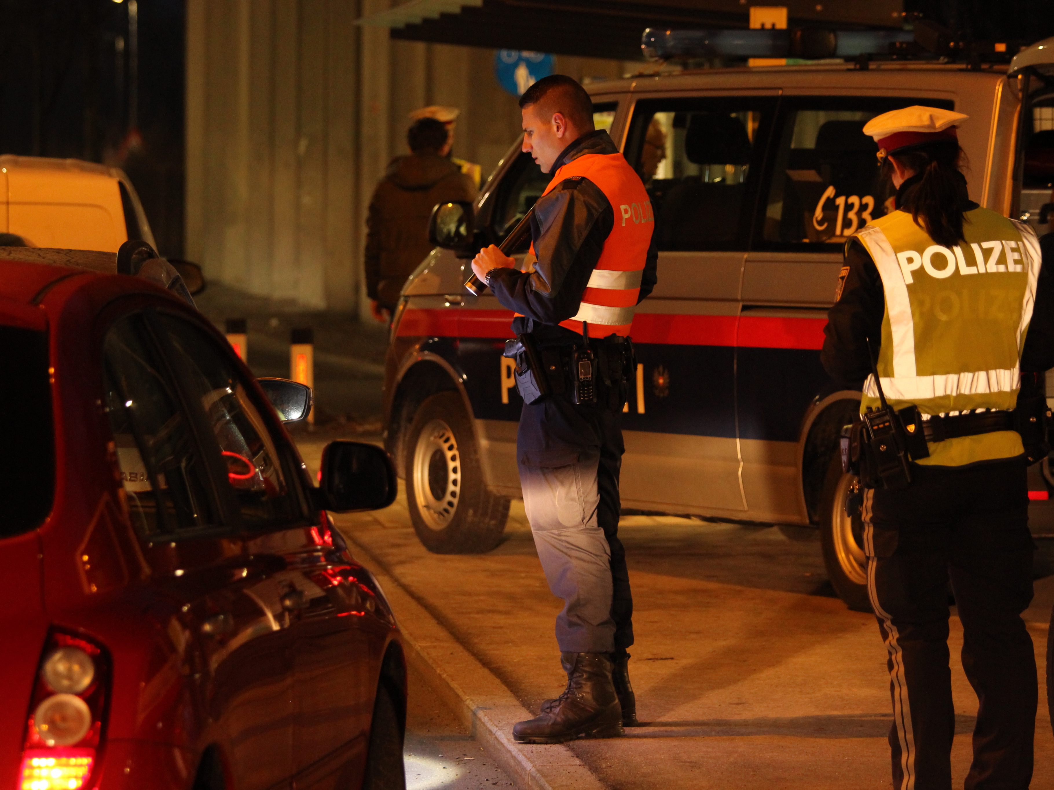 Die Polizei führte am Donnerstag wieder Schwerpunktkontrollen im Bezirk Dornbirn durch.