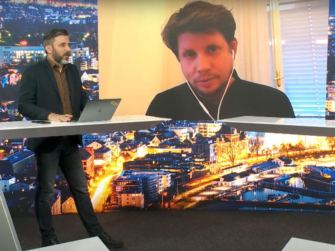 Klomplexitätsforscher Peter Klimek zu Gast bei "Vorarlberg LIVE".
