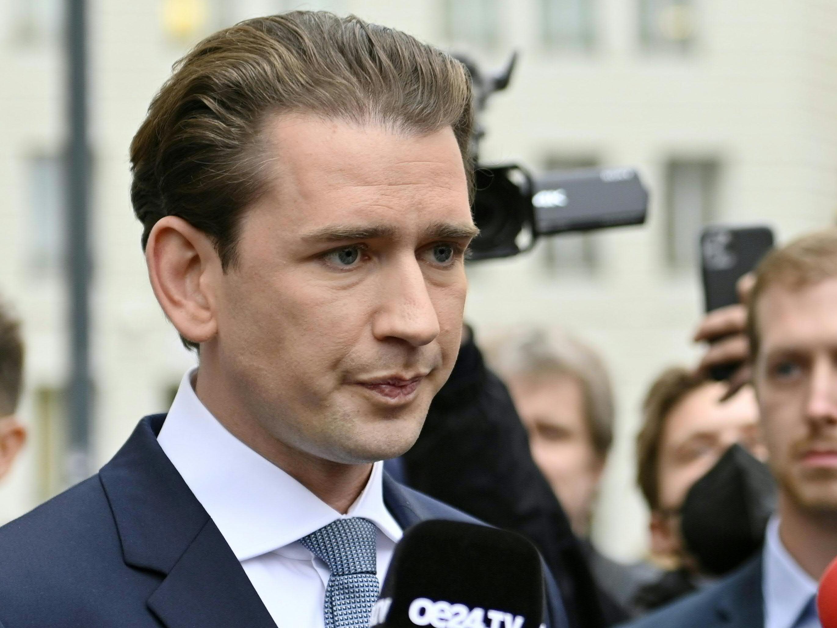 Kurz will Kanzler bleiben.