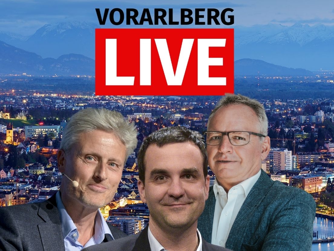 Christoph Metzler, Florian Klenk und Florian Scheuba sind am Freitag zu Gast bei "Vorarlberg LIVE". Christoph Metzler, Florian Klenk und Florian Scheuba sind am Freitag zu Gast bei "Vorarlberg LIVE".