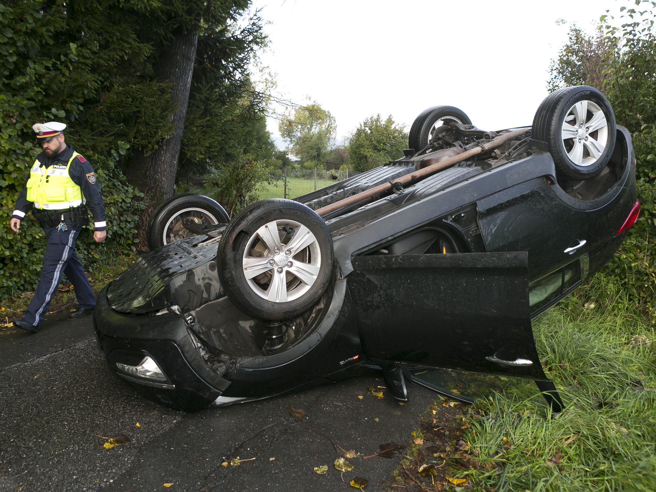 Am Mittwochmorgen kam es in Hohenems zu einem Verkehrsunfall.