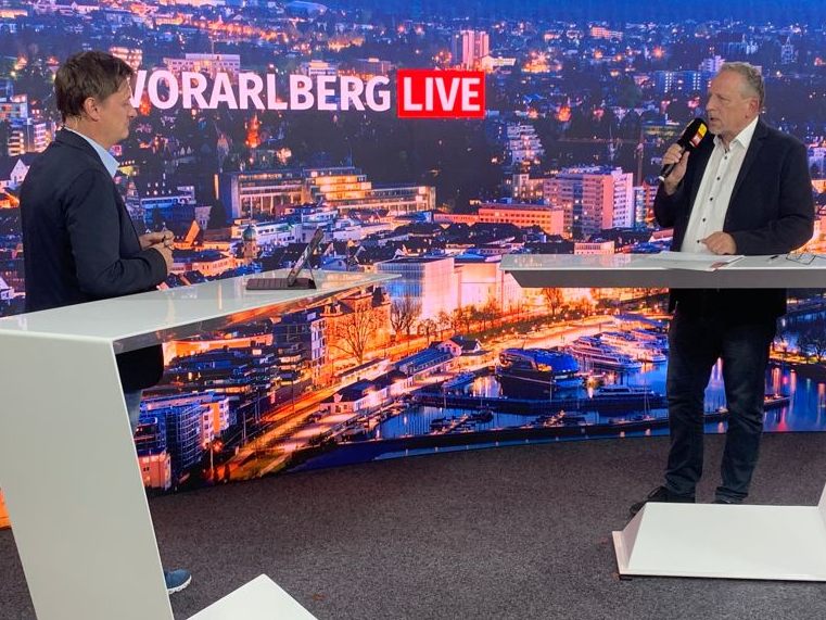 Hubert Hämmerle war am Dienstag bei "Vorarlberg LIVE" zu Gast.