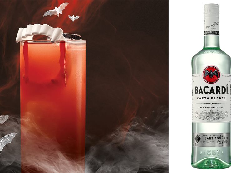 Gruselige Cocktail-Packages von BACARDI zu gewinnen. Gruselige Cocktail-Packages von BACARDI zu gewinnen.