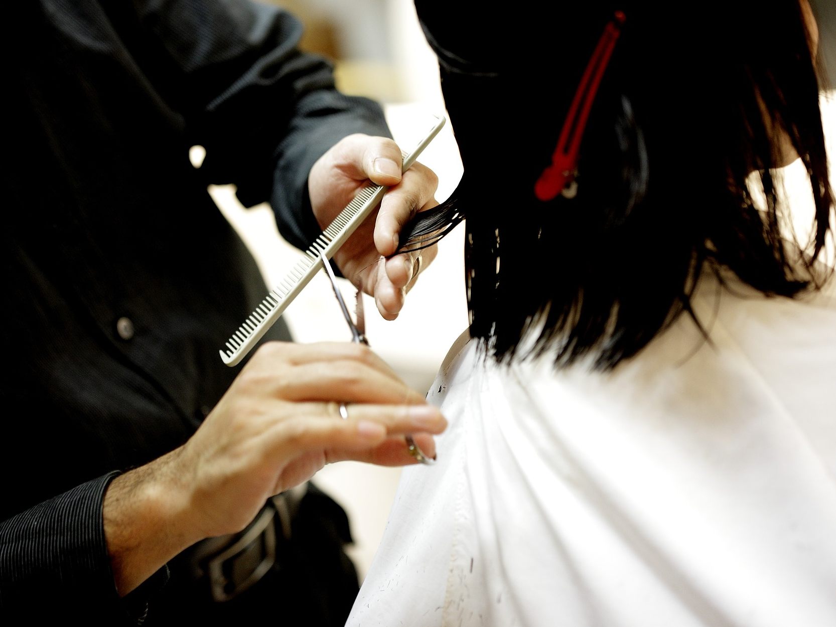 Friseure: Der Trend bei den Auftragseingängen war negativ. Friseure: Der Trend bei den Auftragseingängen war negativ.