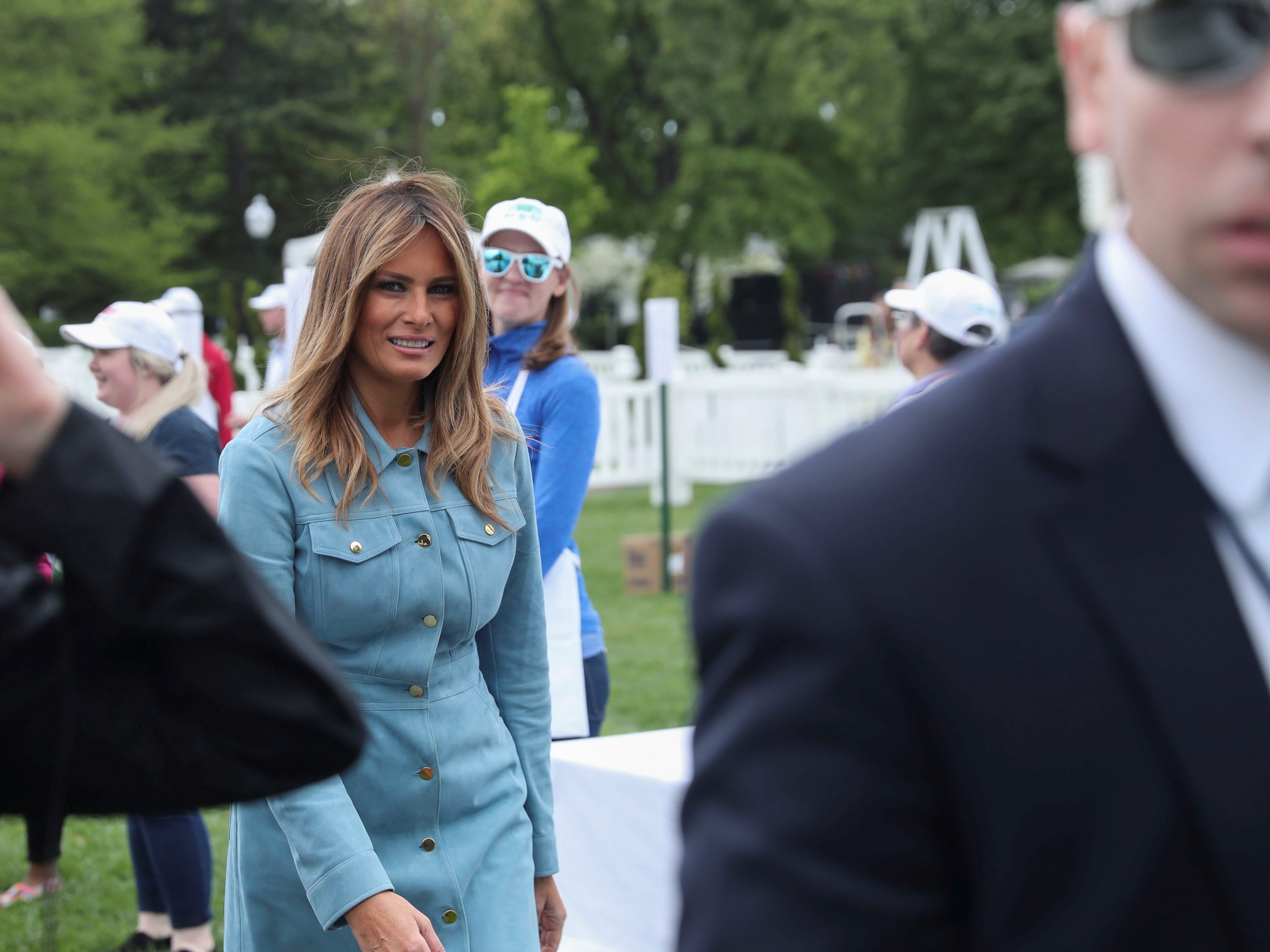 Melania Trump.