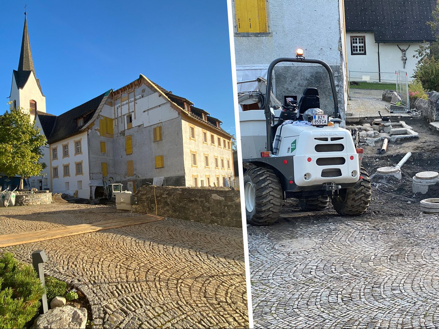 Die Propstei St. Gerold wird saniert.