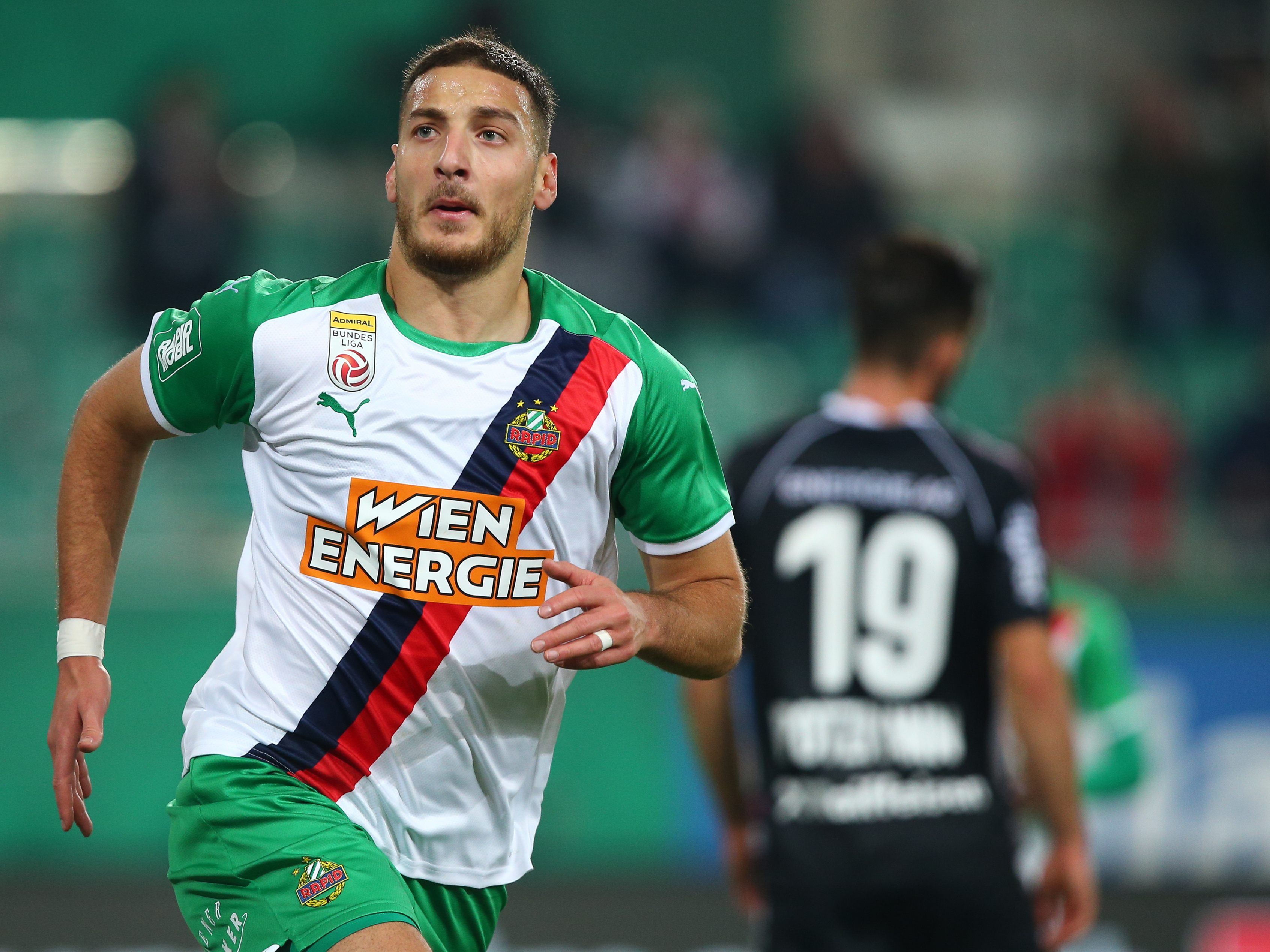 Ercan Kara war mit zwei Toren Rapids Matchwinner. Ercan Kara war mit zwei Toren Rapids Matchwinner.
