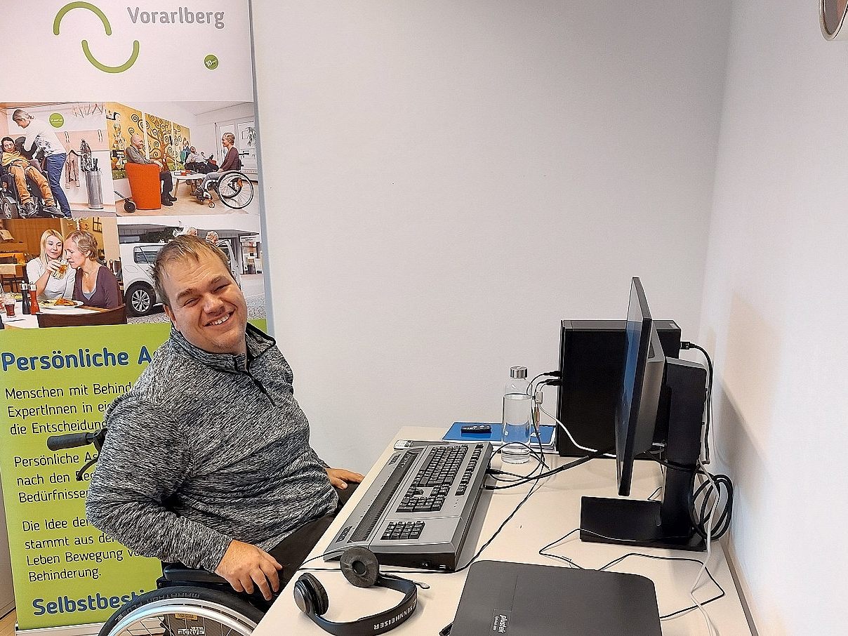 René Kremser widmet sich mit viel Engagement seiner neuen Aufgabe bei der Servicestelle der PAV.