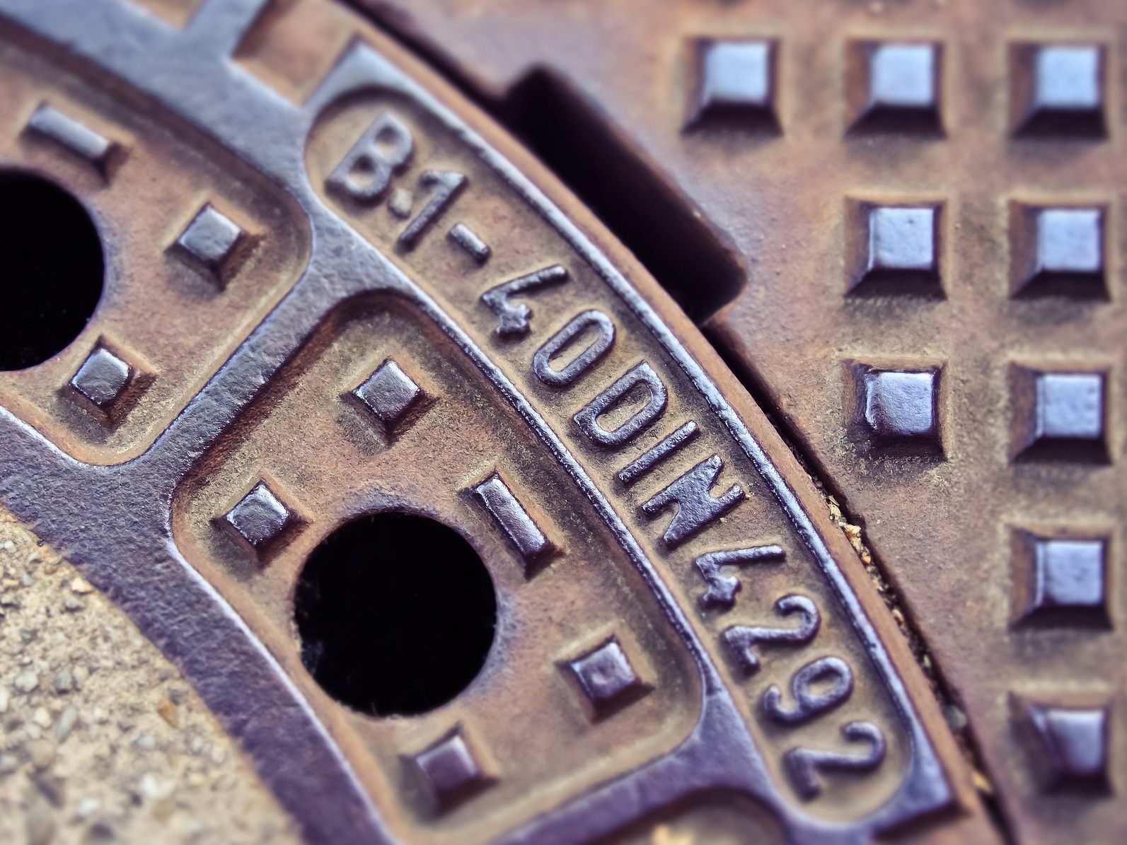 Symbolbild Gully-Deckel