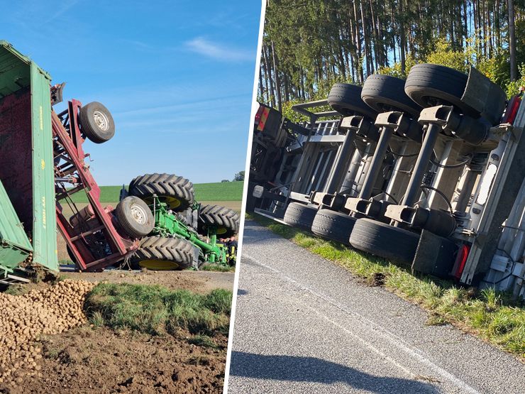 Die Lenker der Unfallfahrzeuge mussten von der Feuerwehr befreit werden. Die Lenker der Unfallfahrzeuge mussten von der Feuerwehr befreit werden.