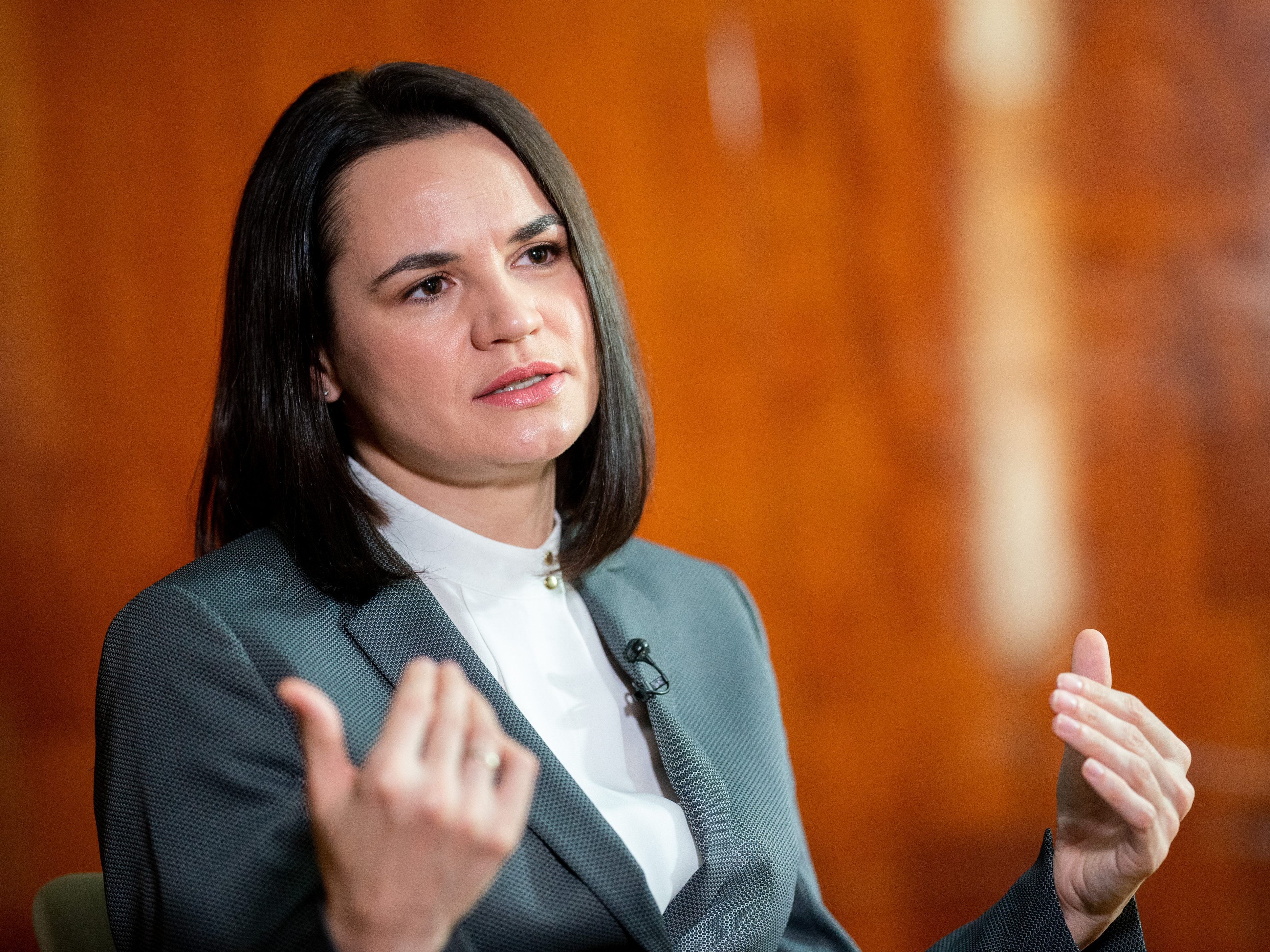 Swetlana Tichanowskaja soll die Belarus-Konferenz in Wien vorgeschlagen haben. Ex-Außenminister Schallenberg habe diese Initiative übernommen.