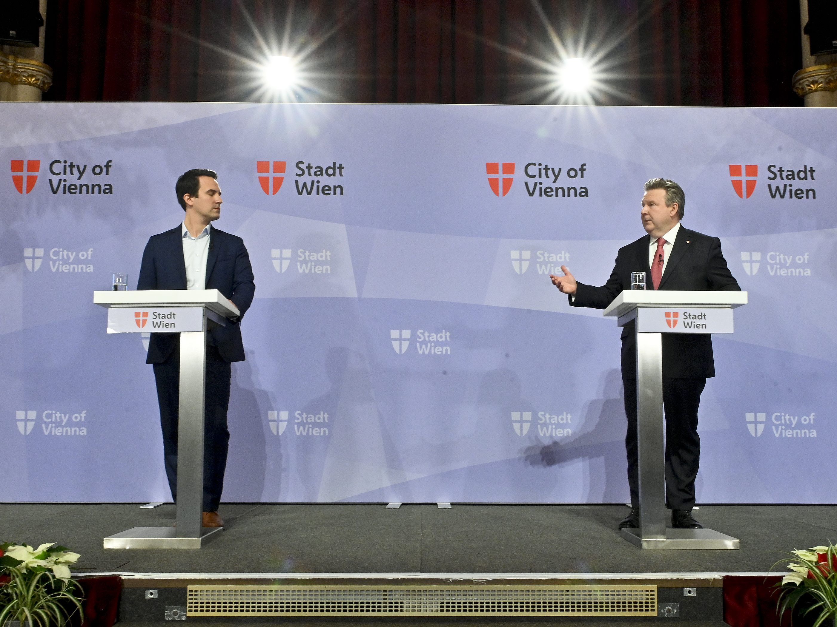 Zur Jahresbilanz beschwor die Wiener Stadtregierung Harmonie.