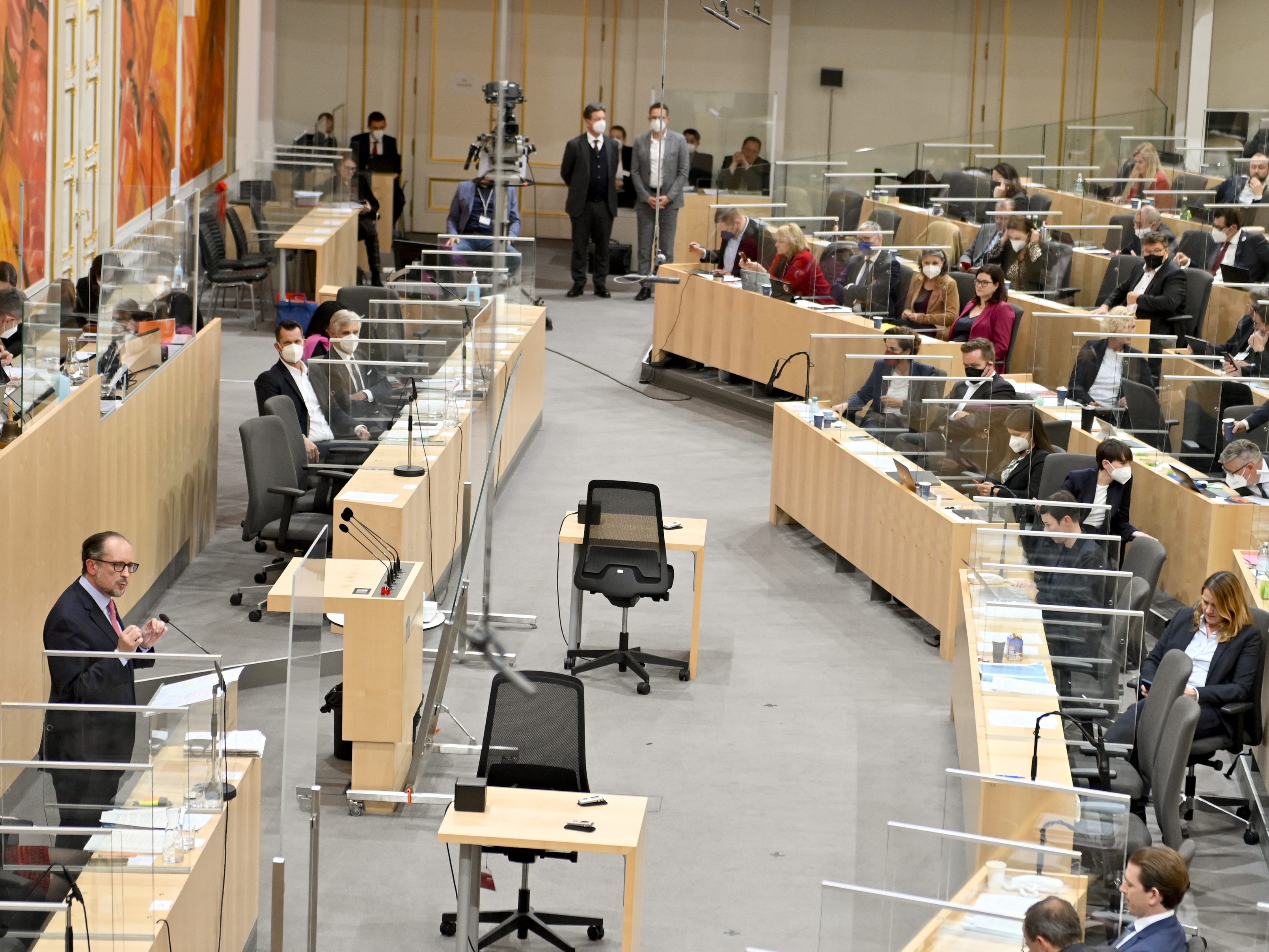 Nationalrat: Budget 2022 wurde beschlossen.