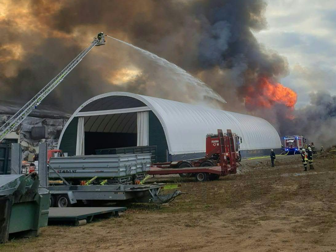 Eine Störung im Bereich der Trocknungsanlage löste den Brand aus. Eine Störung im Bereich der Trocknungsanlage löste den Brand aus.