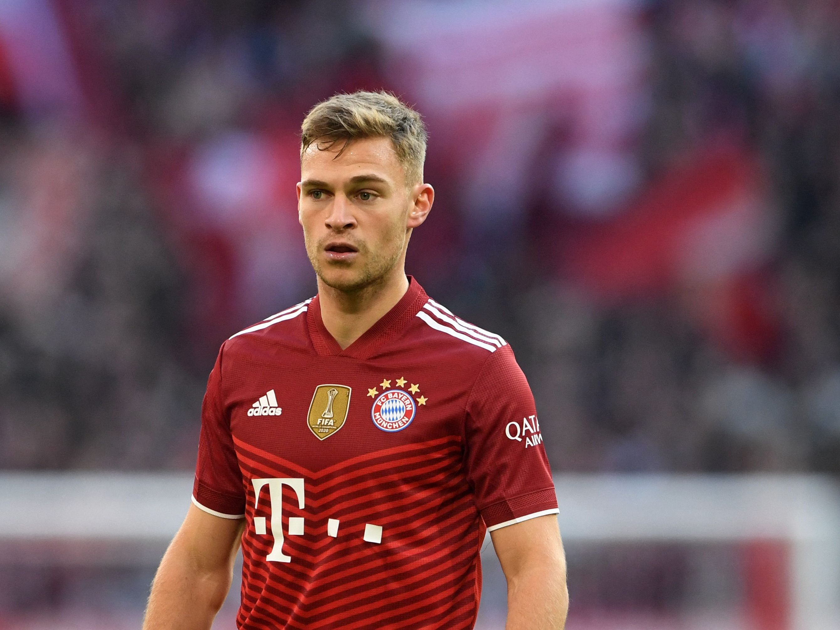 Joshua Kimmich war zuletzt in den Schlagzeilen, weil er an der Corona-Impfung zweifelt. Joshua Kimmich war zuletzt in den Schlagzeilen, weil er an der Corona-Impfung zweifelt.