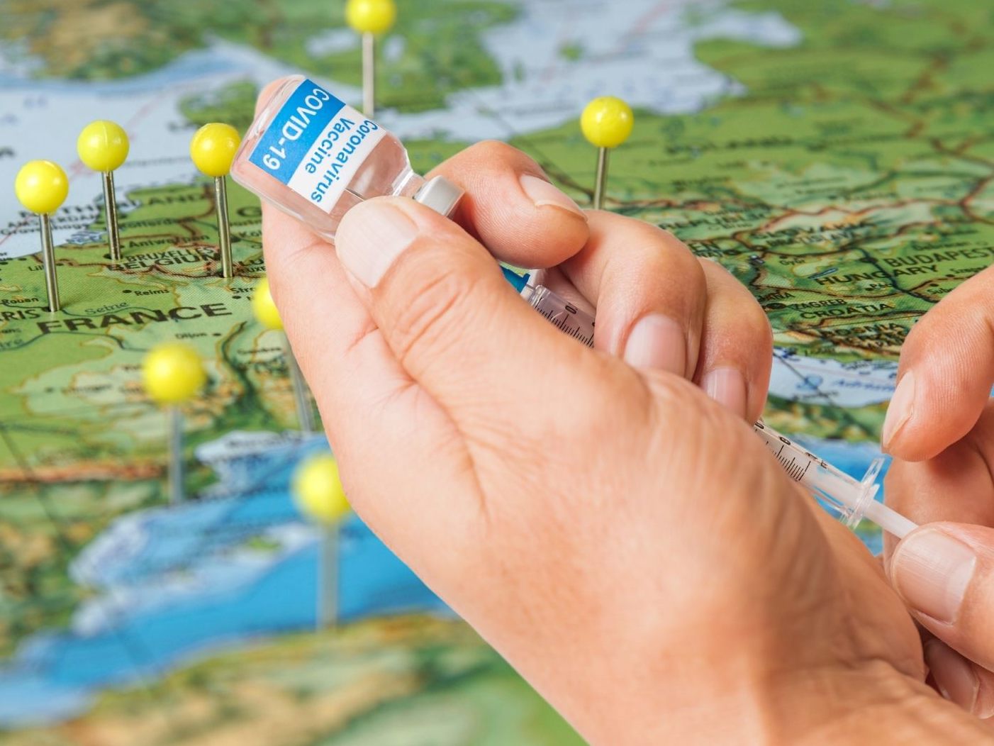 Knapp 0,7% der Österreicher werden pro Tag geimpft.