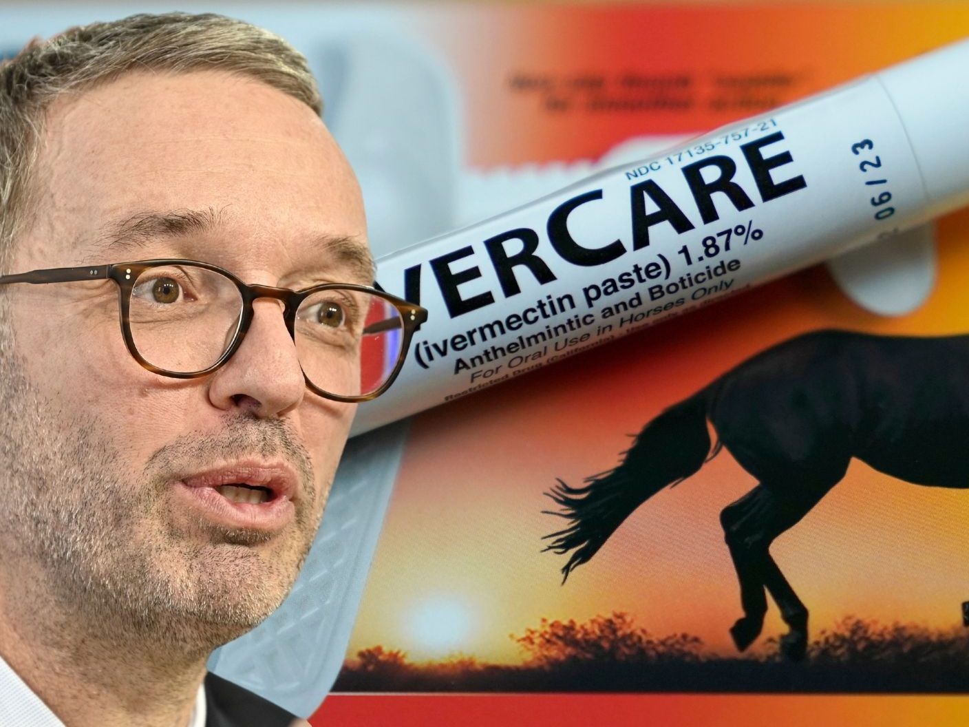 Kickl empfiehlt Ivermectin anstelle der Corona-Impfung. Kickl empfiehlt Ivermectin anstelle der Corona-Impfung.
