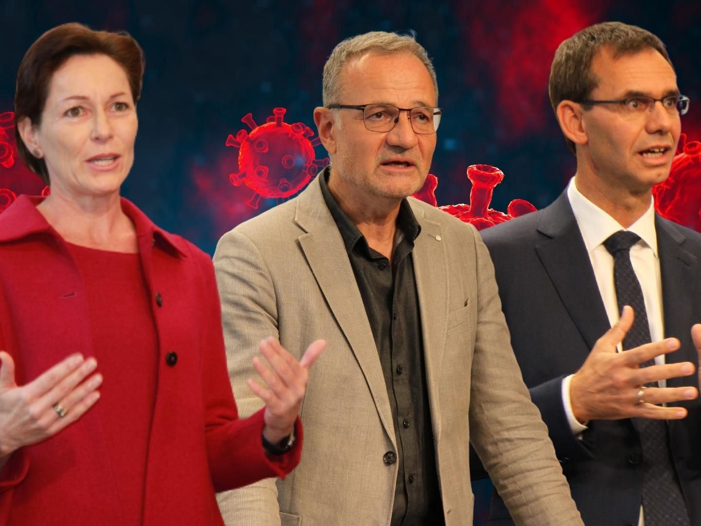 Heute findet die Pressekonferenz zur aktuellen Covid-Situation in Vorarlberg statt.