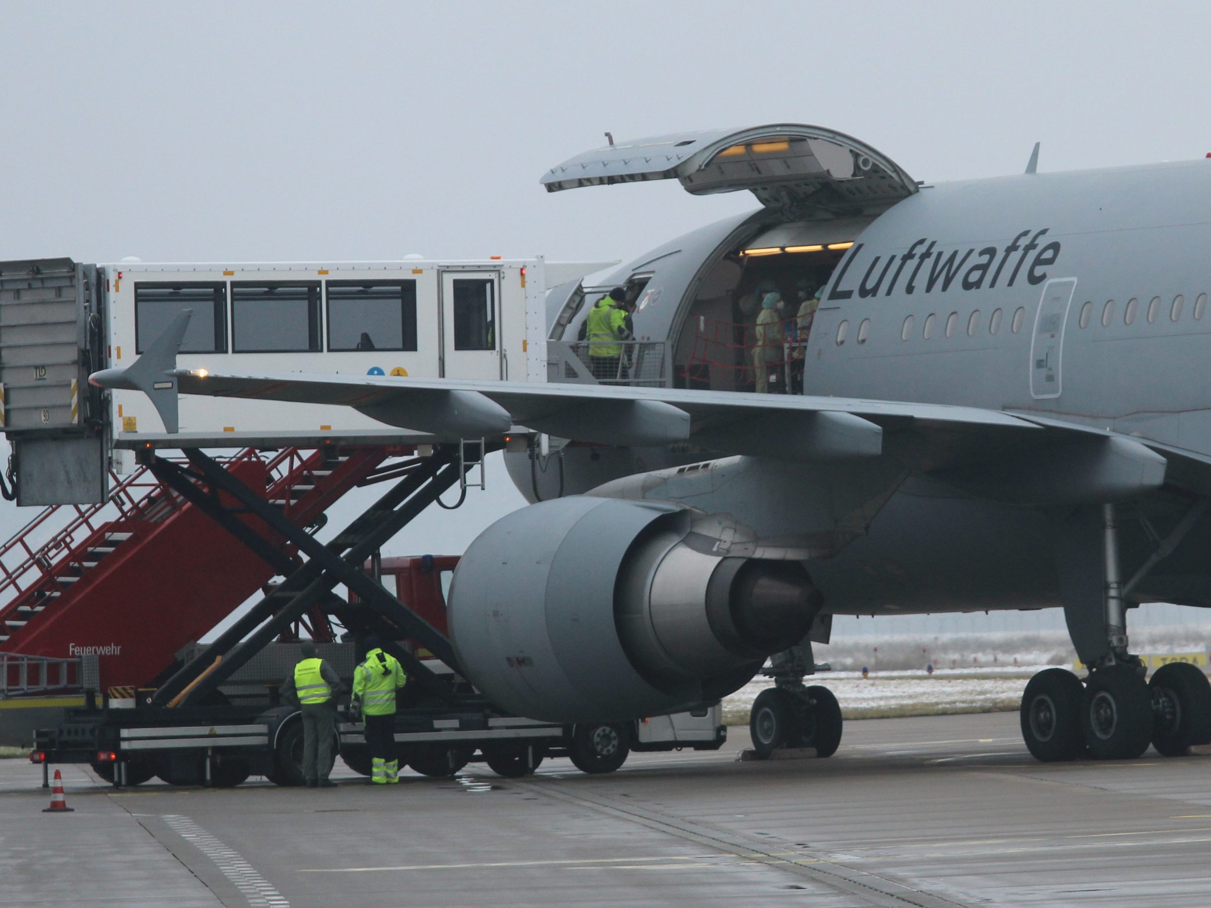 Luftwaffe startet Corona-Hilfsflüge