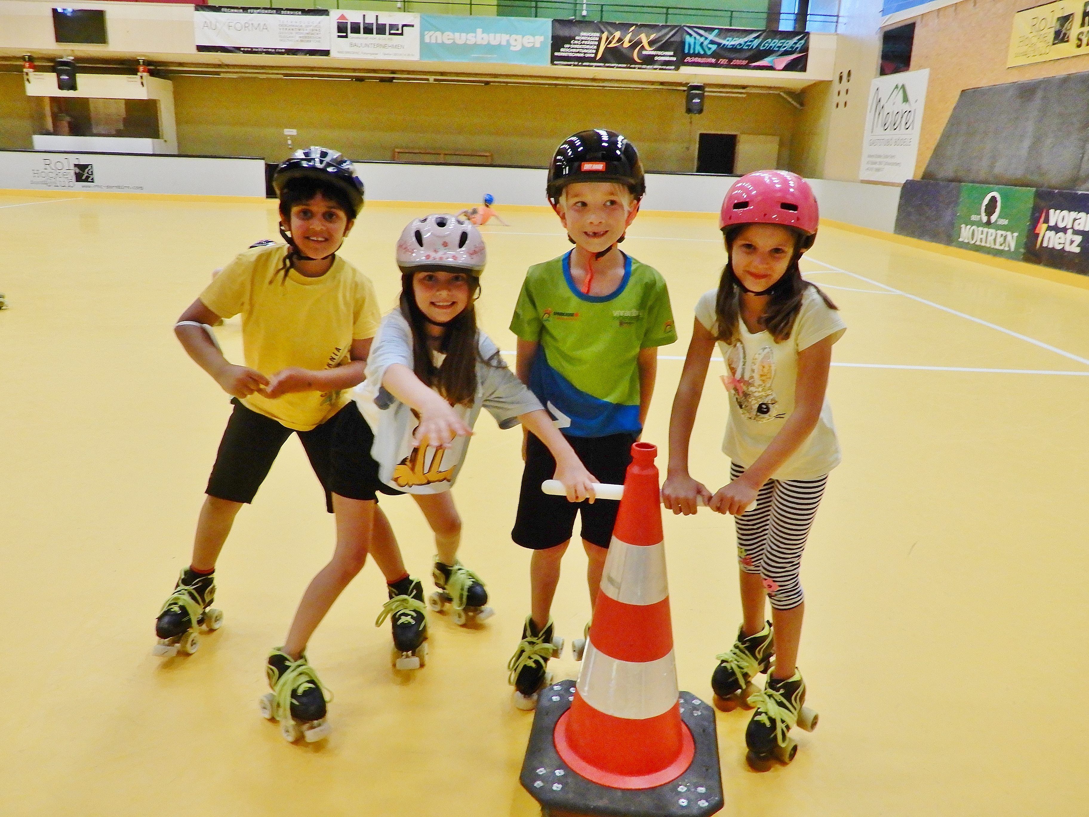 Am Sonntag sind Rollsport-interessierte Kinder in der Dornbirner Stadthalle willkommen. Am Sonntag sind Rollsport-interessierte Kinder in der Dornbirner Stadthalle willkommen.