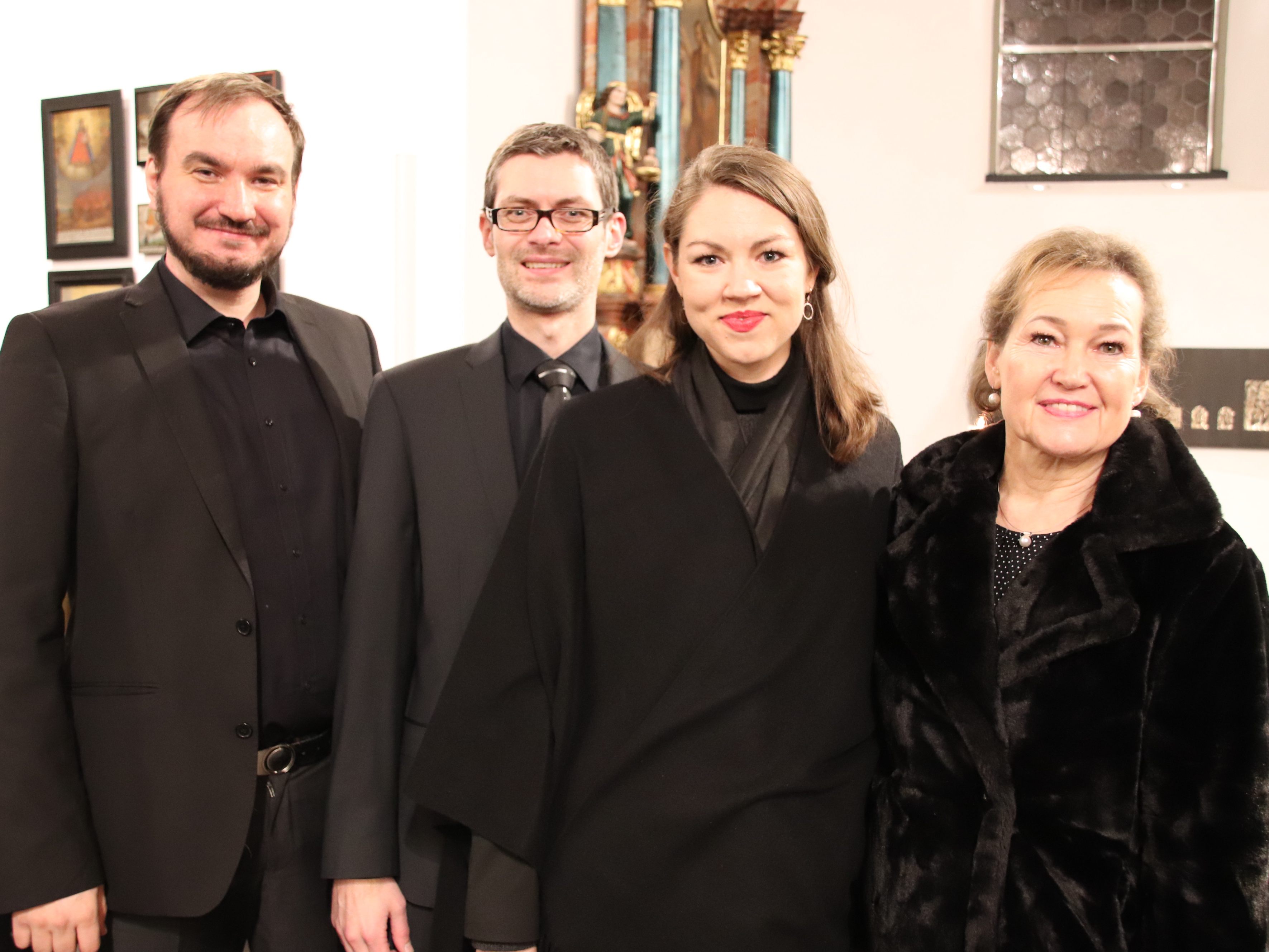 Wojciech Latocha, David Burgstaller, Lea Müller und Birgit Plankel. Wojciech Latocha, David Burgstaller, Lea Müller und Birgit Plankel.