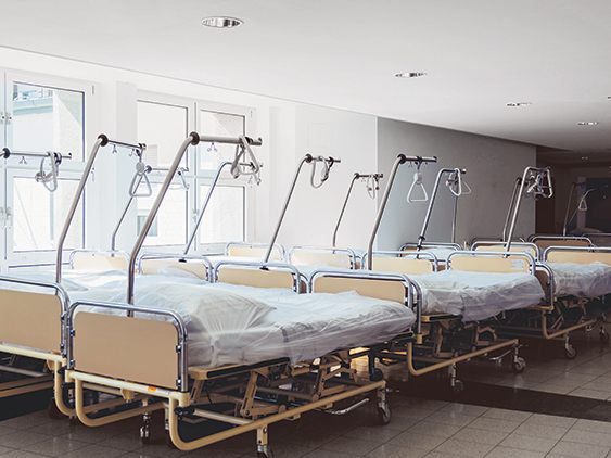 Immer mehr Betten bleiben kalt, weil es am Personal gebricht. Foto: Jeffrey Groeneweg / ANP / picturedesk.com