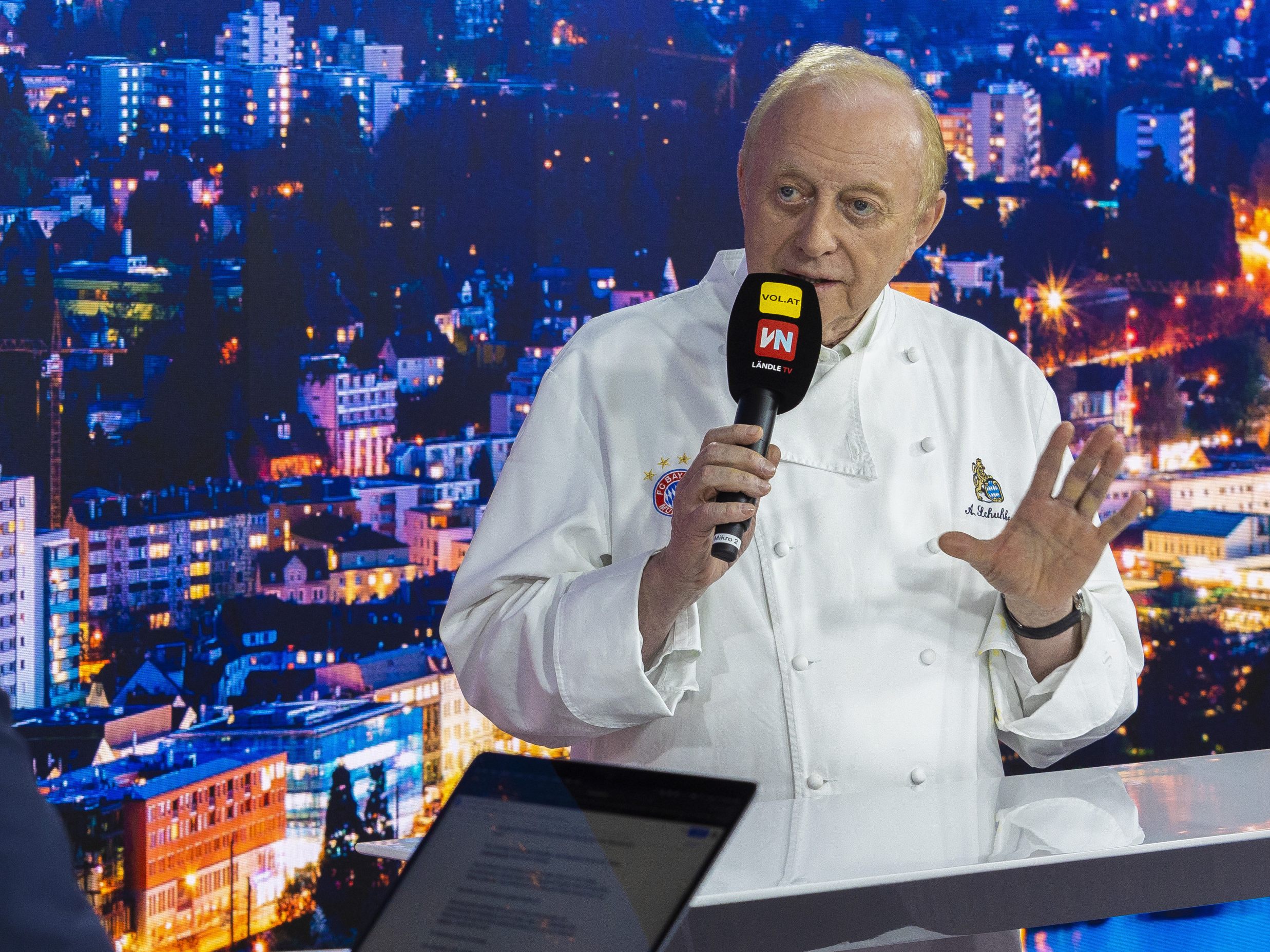 Alfons Schuhbeck war am Freitag zu Gast bei "Vorarlberg LIVE".