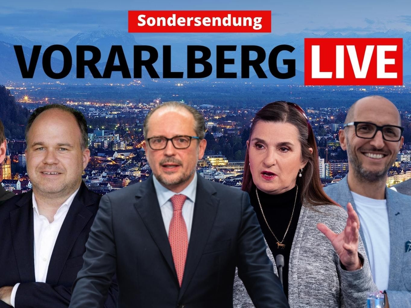 "Vorarlberg LIVE"-Sondersendung zum harten Lockdown.