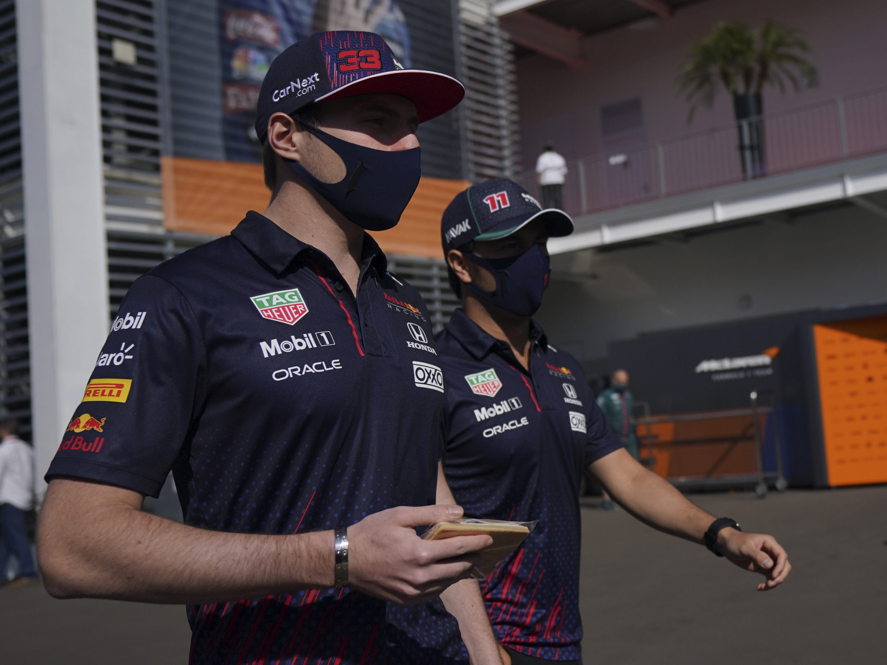 Max Verstappen vor dem Rennen in Mexiko-Stadt. Max Verstappen vor dem Rennen in Mexiko-Stadt.