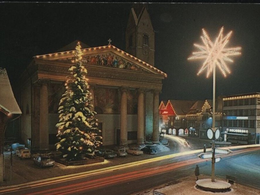 Weihnachten in vergangenen Tagen: Dornbirn. Weihnachten in vergangenen Tagen: Dornbirn.