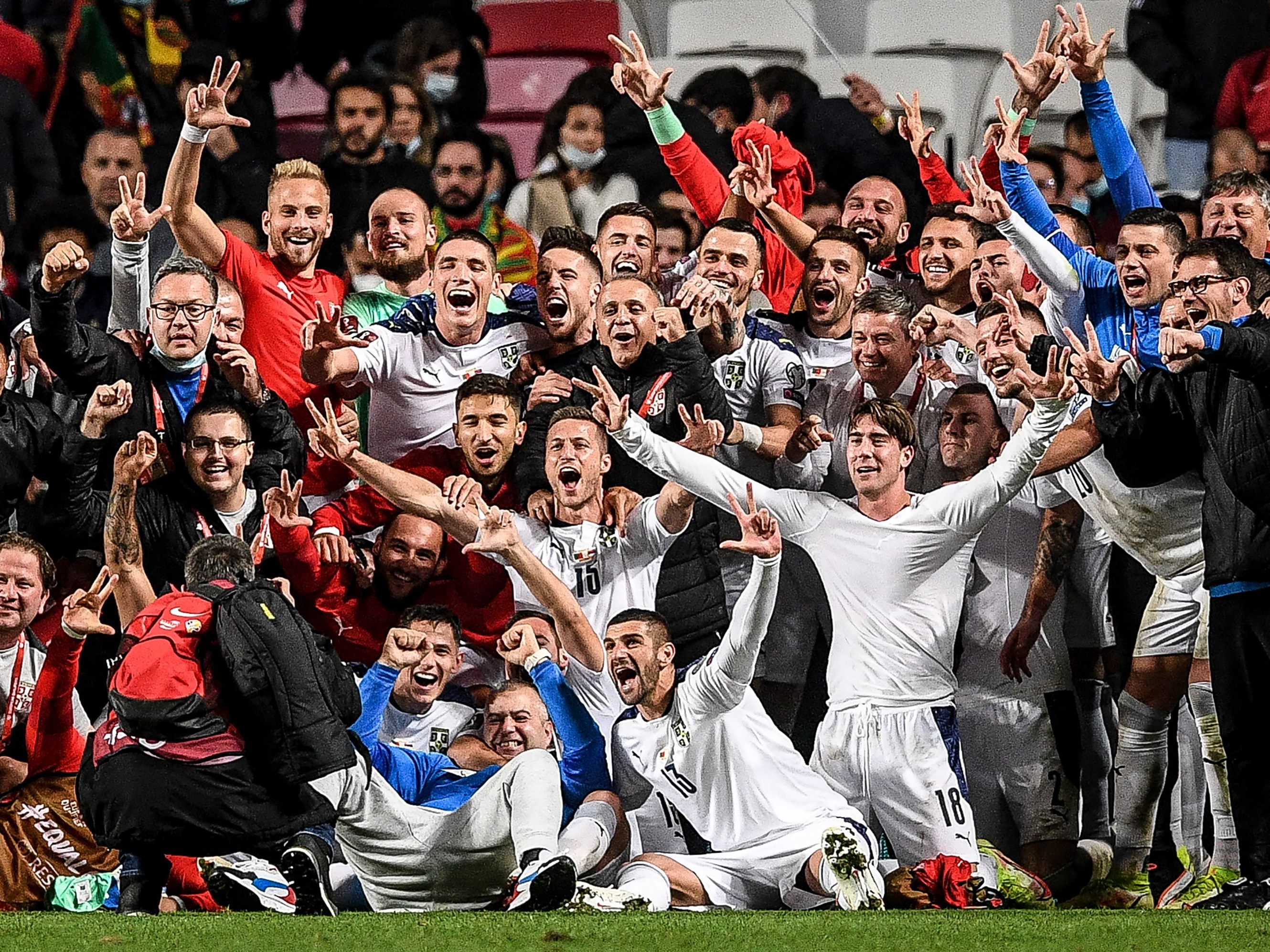 Das Nationalteam von Serbien fährt zur WM.