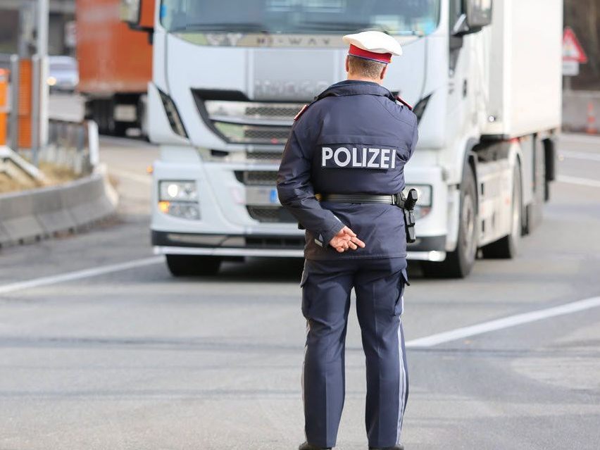 Lkw wurde Weiterfahrt untersagt