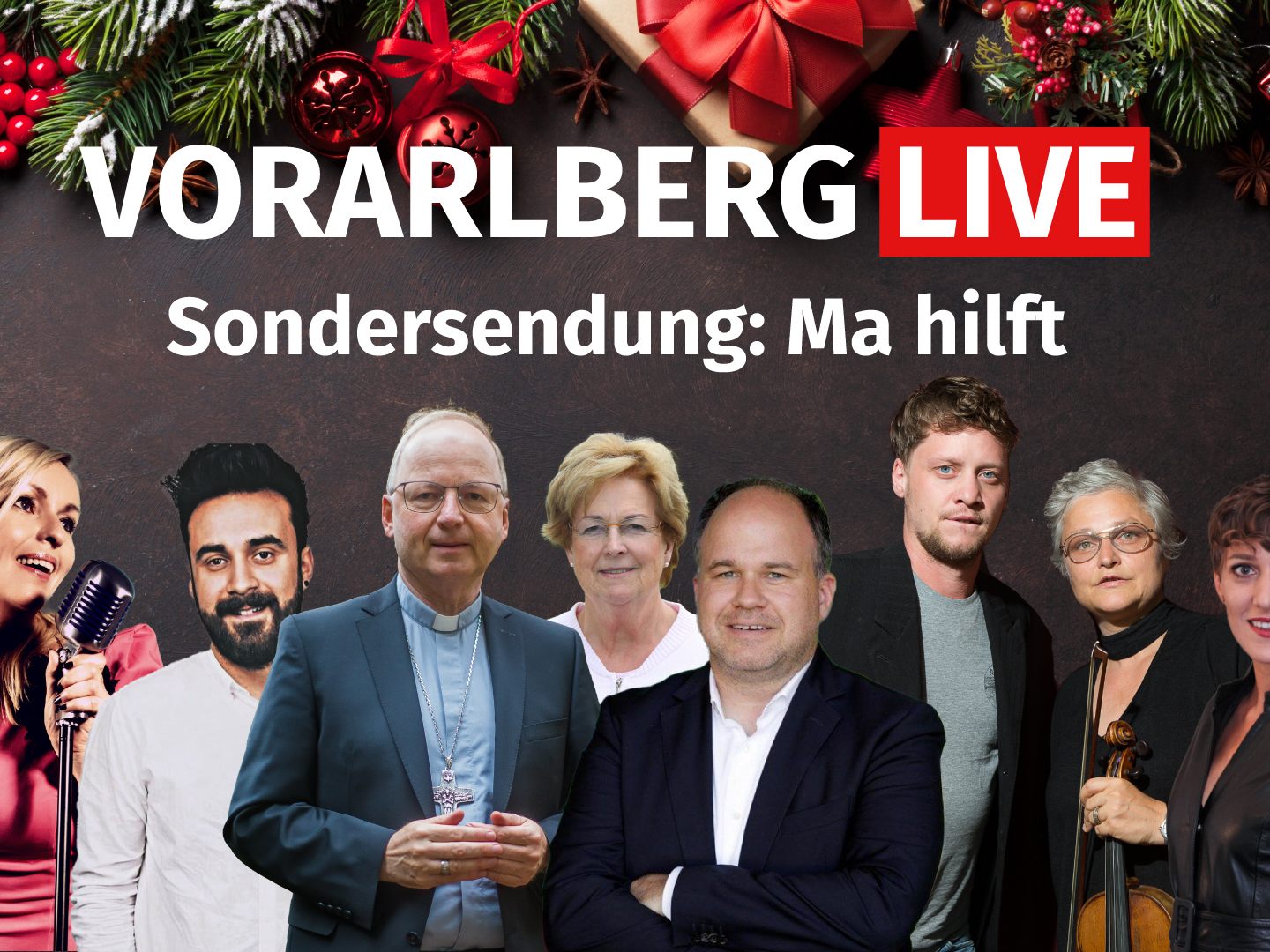 Sondersendung: "Ma hilft" in "Vorarlberg LIVE"