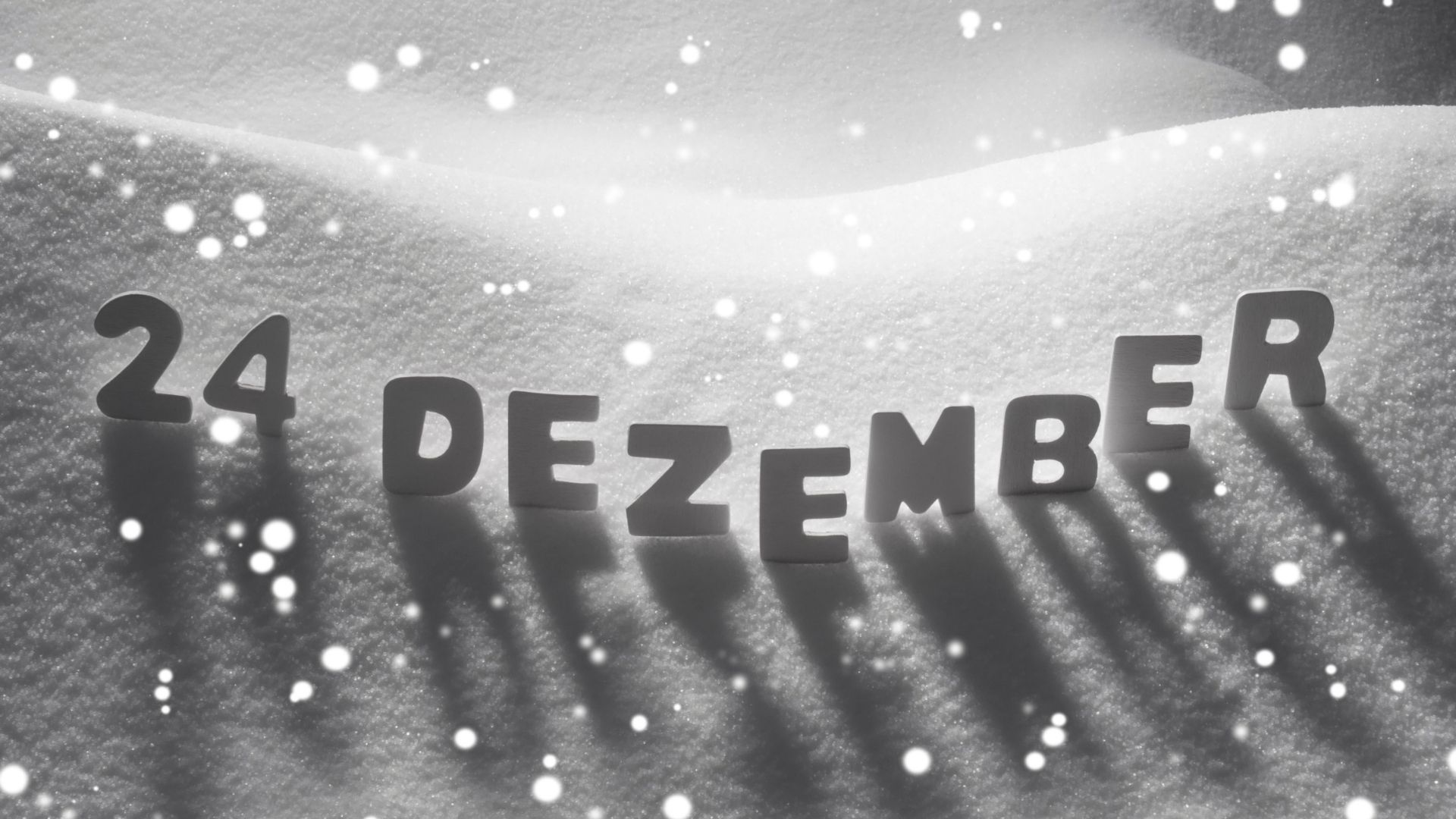 Weihnachten ist nicht am 24. Dezember