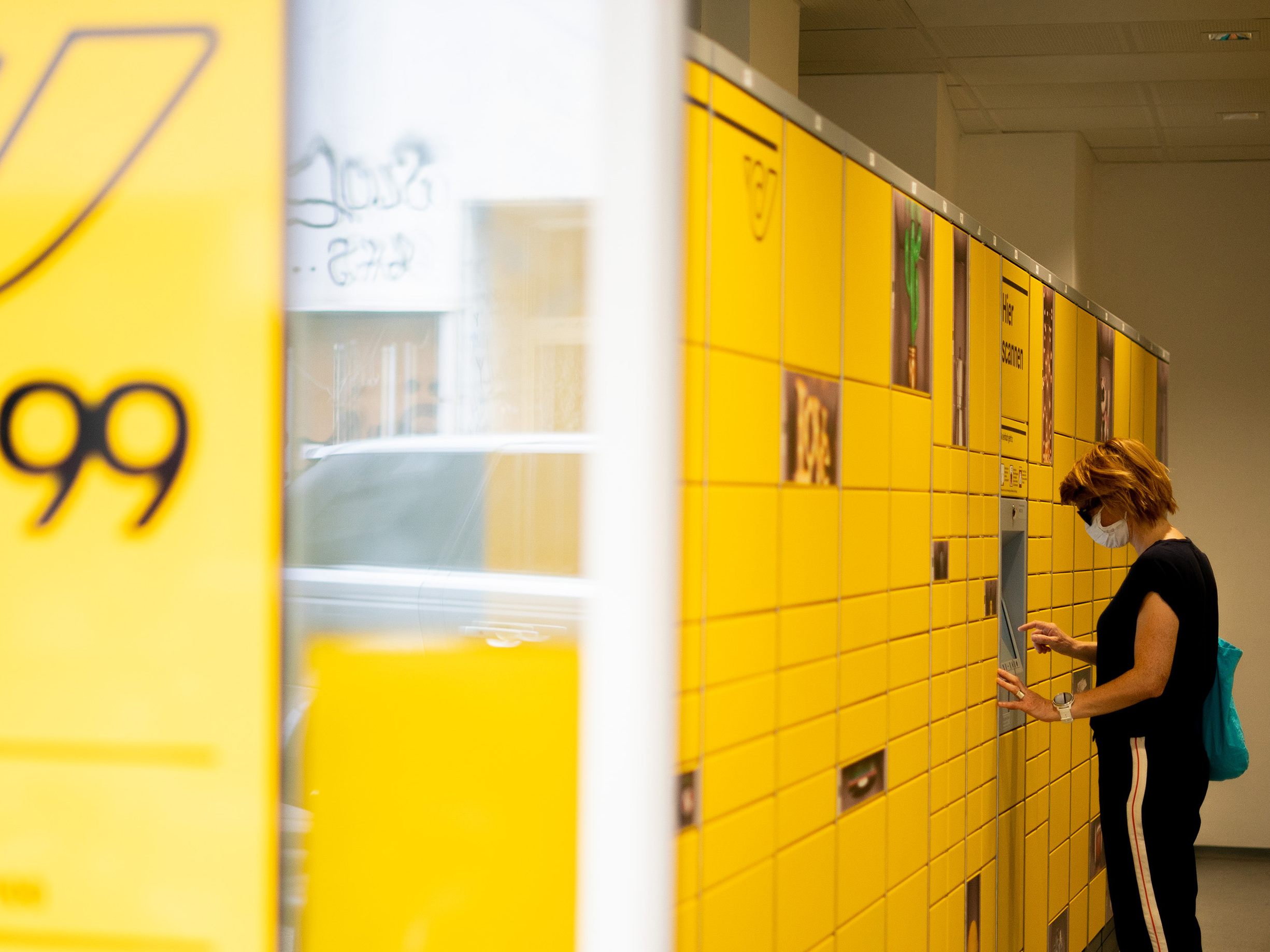 Der Festgenommene brach in einer Postfiliale mehrere Postboxen auf.