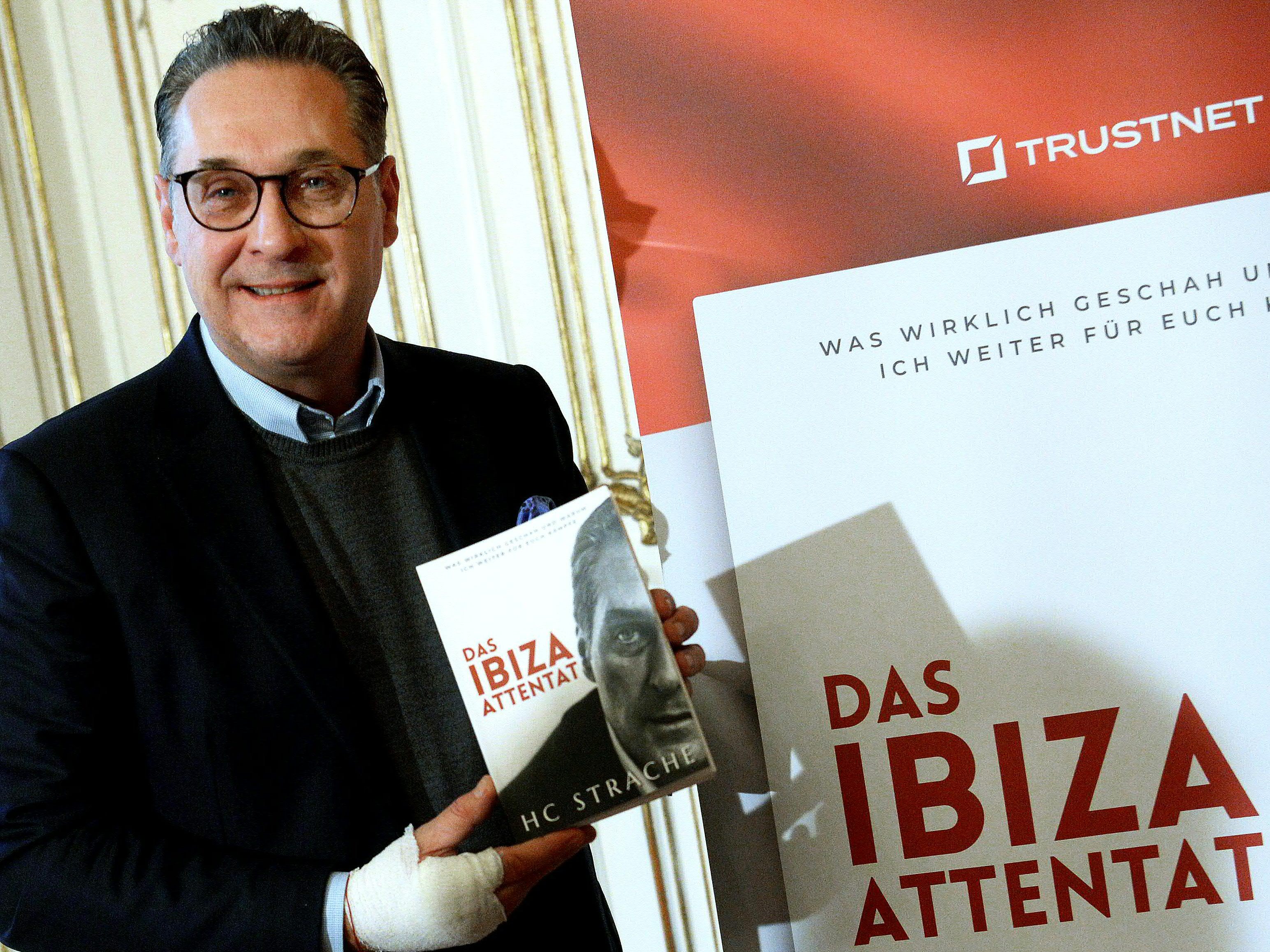 Das Buch von Heinz-Christian Strache trägt den Titel "Das Ibiza Attentat".