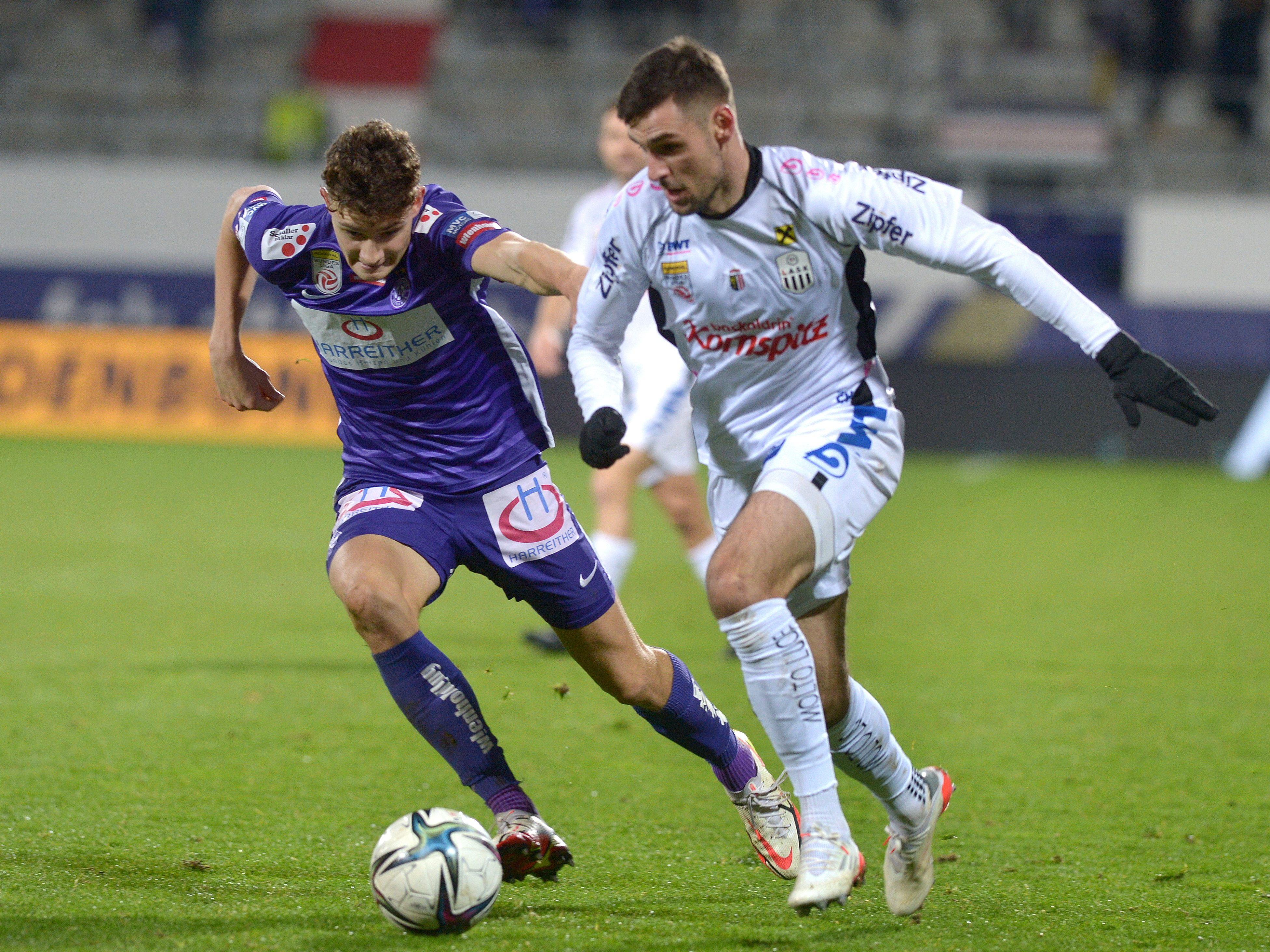 Die Austria verlor in der Fußball-Bundesliga gegen den LASK. Die Austria verlor in der Fußball-Bundesliga gegen den LASK.